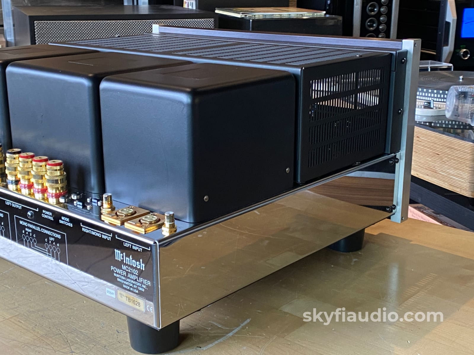 Mcintosh Mc2102 Vintage Tube Amplifier - Serviced W/ Led