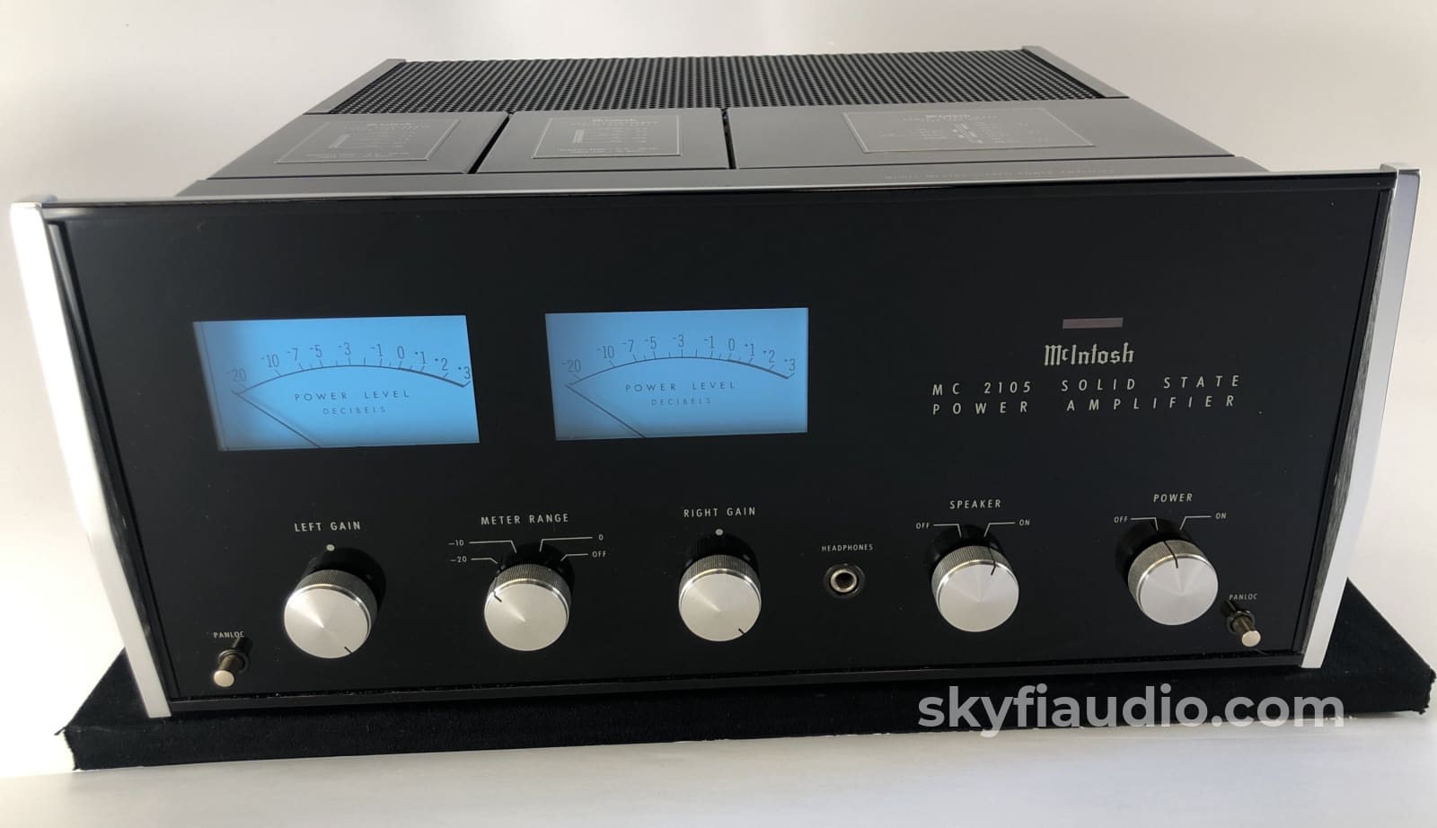 McIntosh MC2105 Solid State Vintage Amplifier - UPGRADED, RESTORED, an