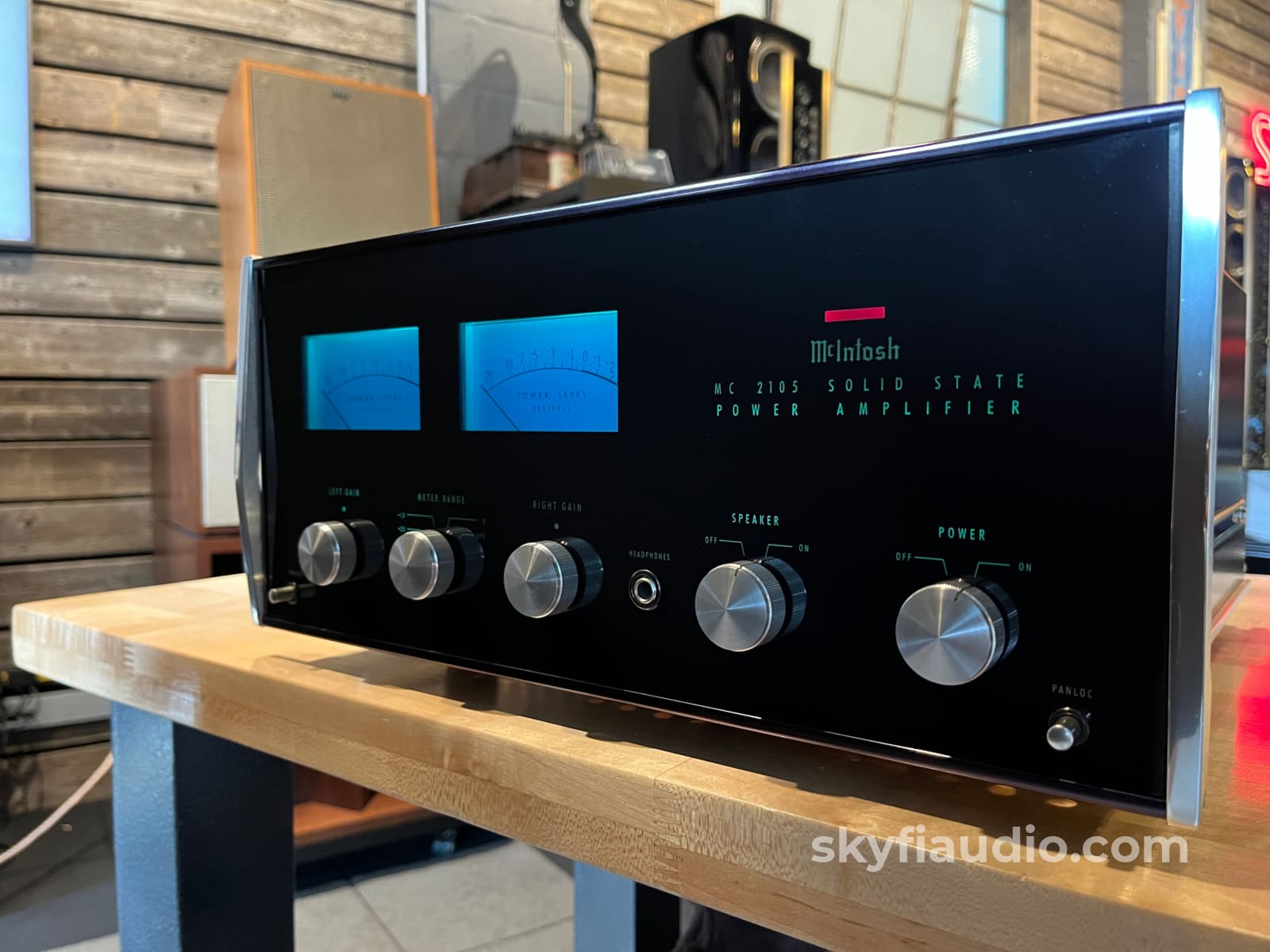 McIntosh MC2105 Vintage Solid State Amplifier- Restored in 2023 - Amplifier