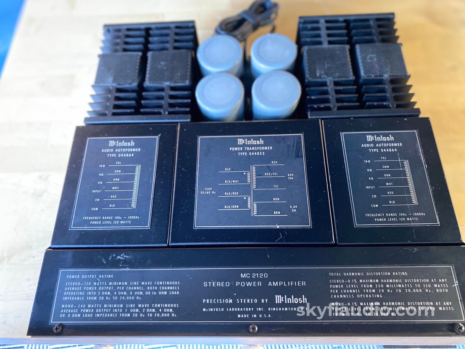 Mcintosh Mc2120 Solid Sate Vintage Amplifier