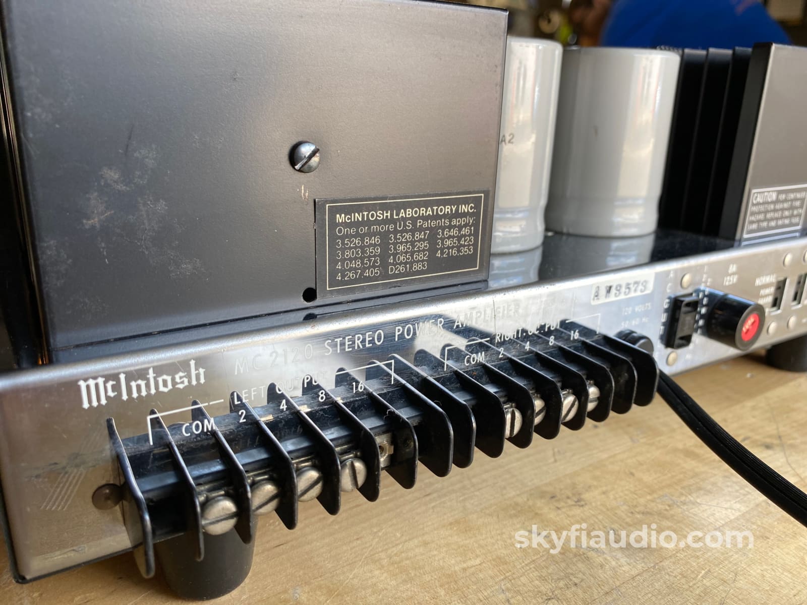Mcintosh Mc2120 Solid Sate Vintage Amplifier