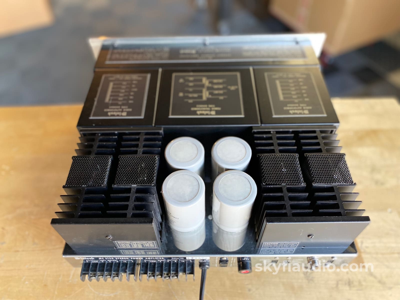 Mcintosh Mc2120 Solid Sate Vintage Amplifier