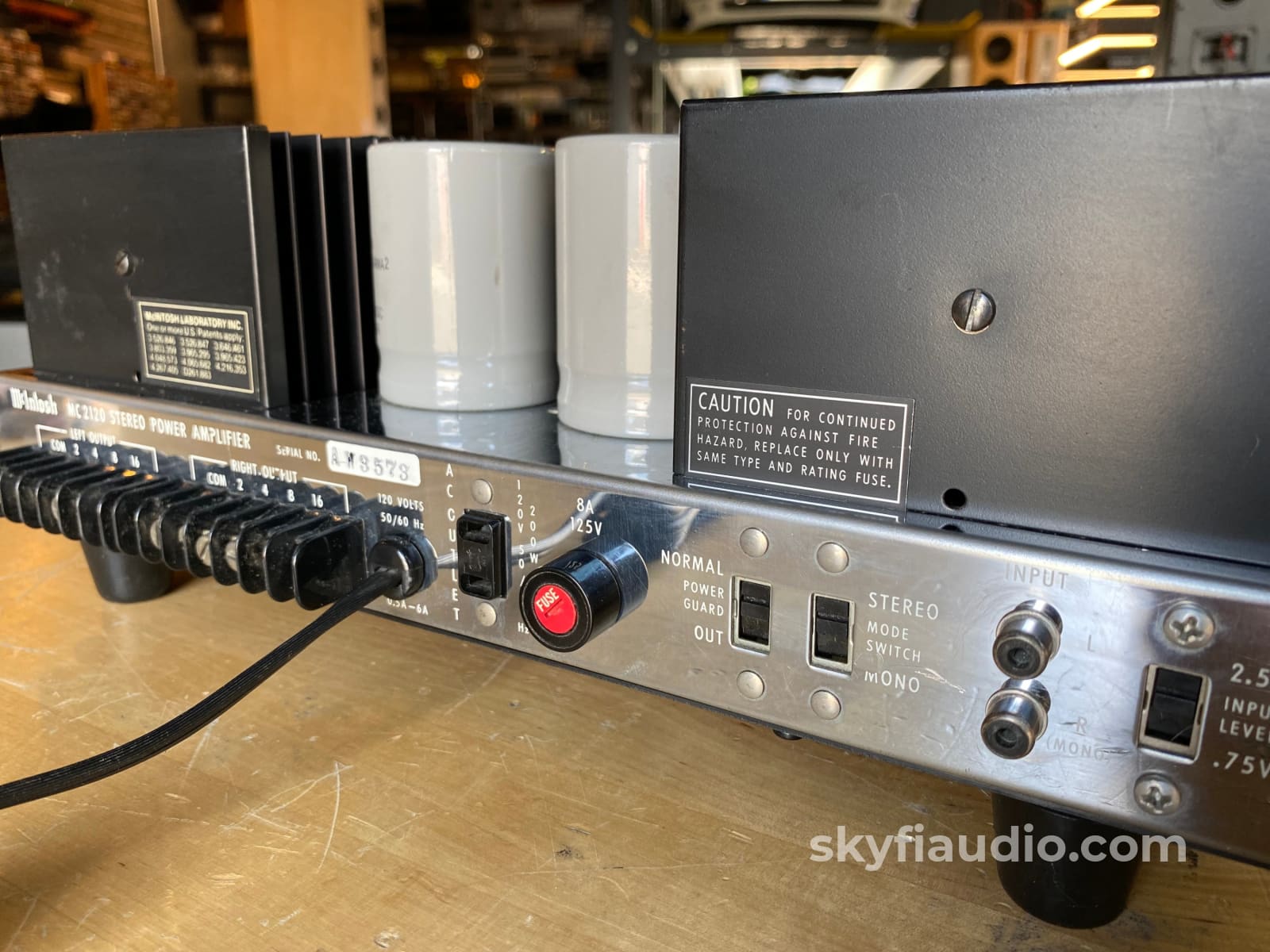 Mcintosh Mc2120 Solid Sate Vintage Amplifier