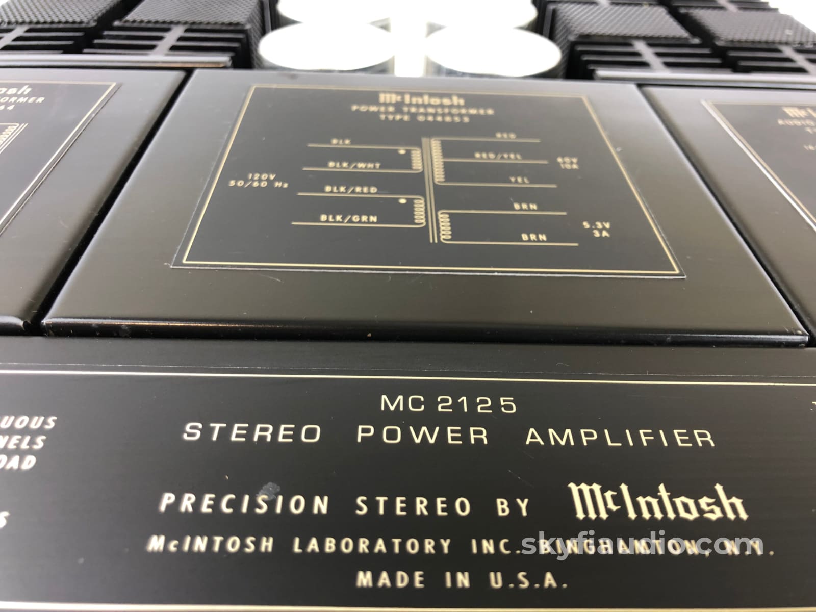 Mcintosh Mc2125 Vintage Solid State Stereo Amplifier