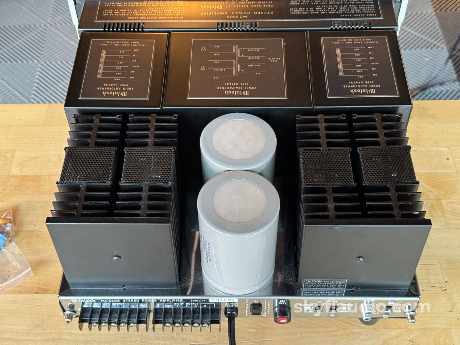 Mcintosh Mc2205 Solid State Vintage Amplifier - Skyfi Restored