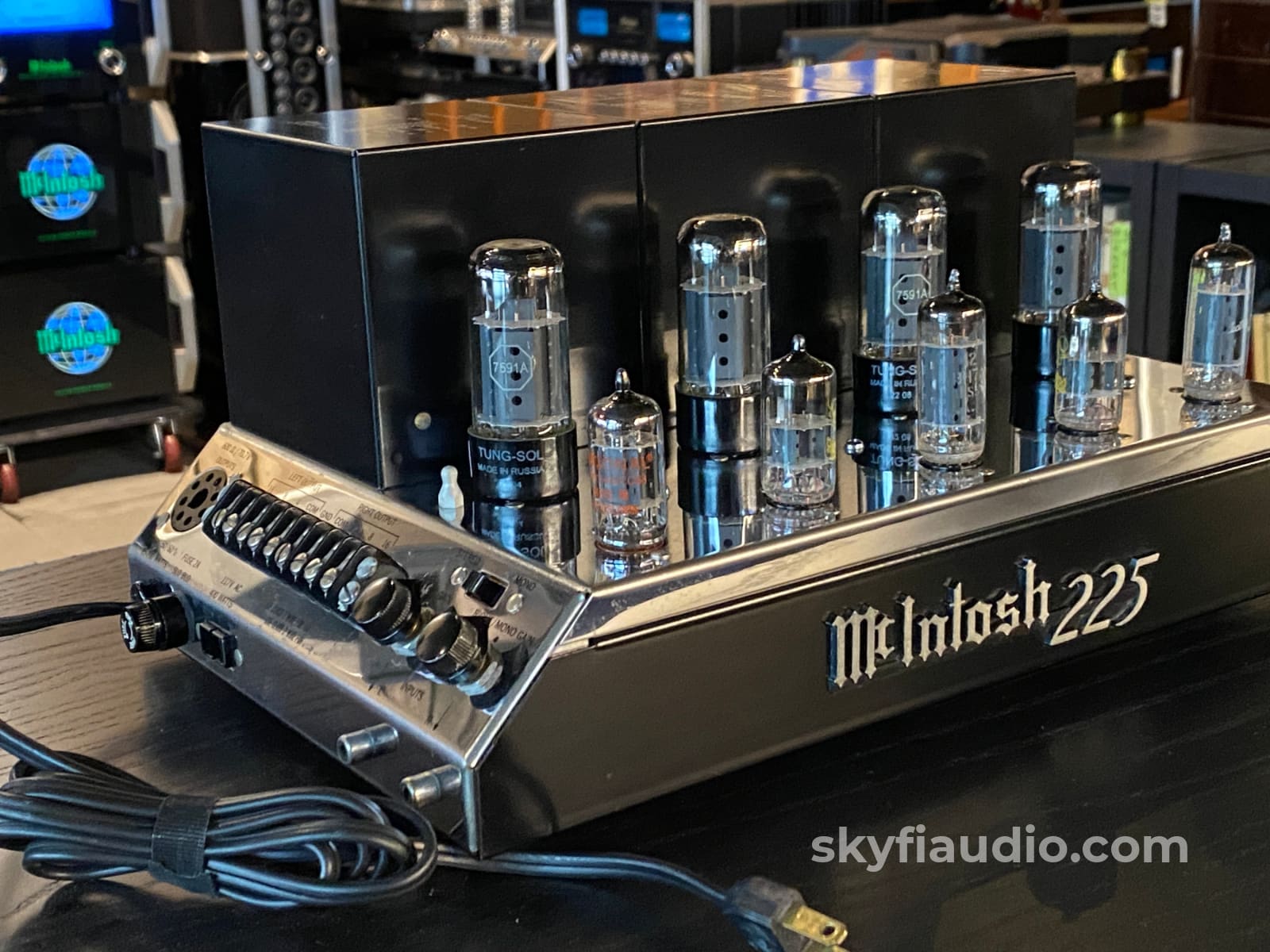 Mcintosh Mc225 Vintage Tube Amplifier From Abkco Music & Records - The Rolling Stones And More!
