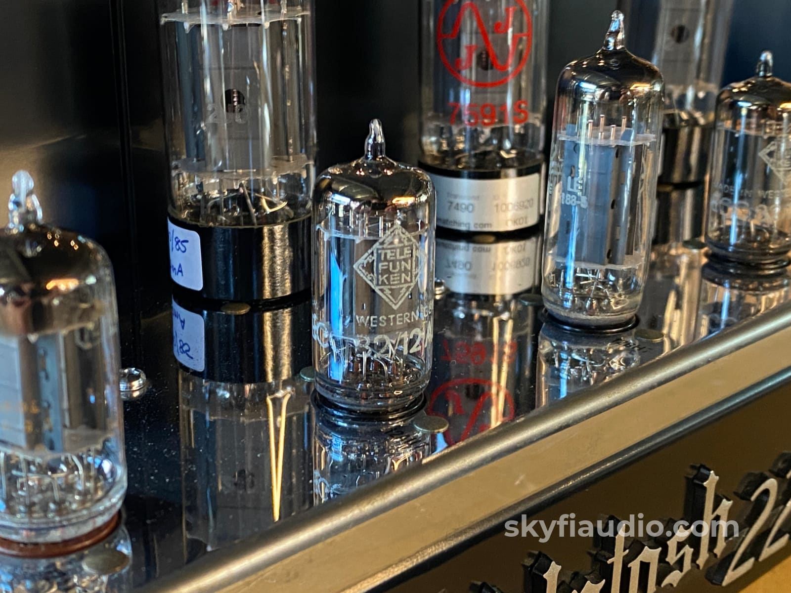 Mcintosh Mc225 Vintage Tube Amplifier From Abkco Music & Records - The Rolling Stones And More!