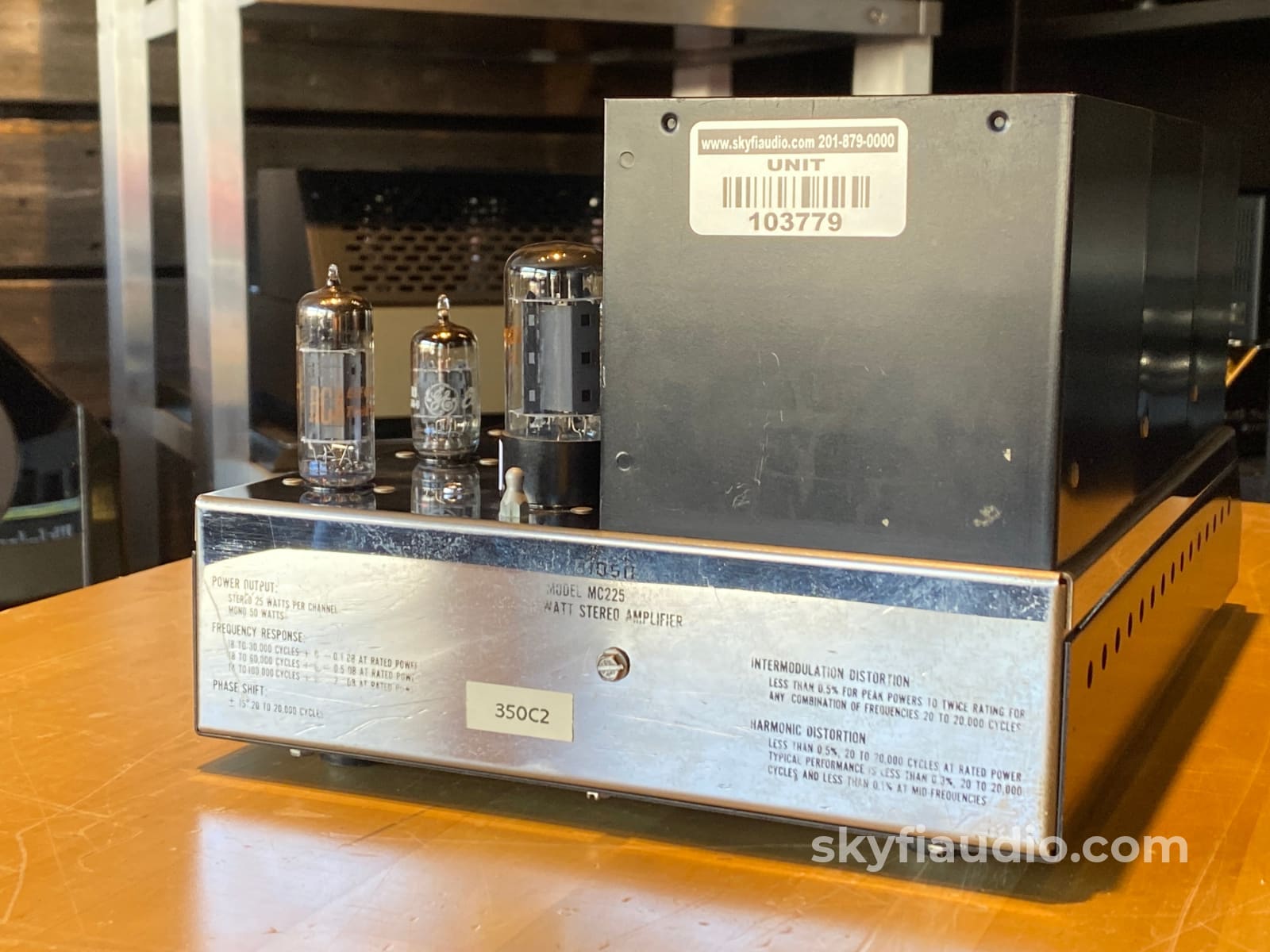 Mcintosh Mc225 Vintage Tube Amplifier - Fully Restored