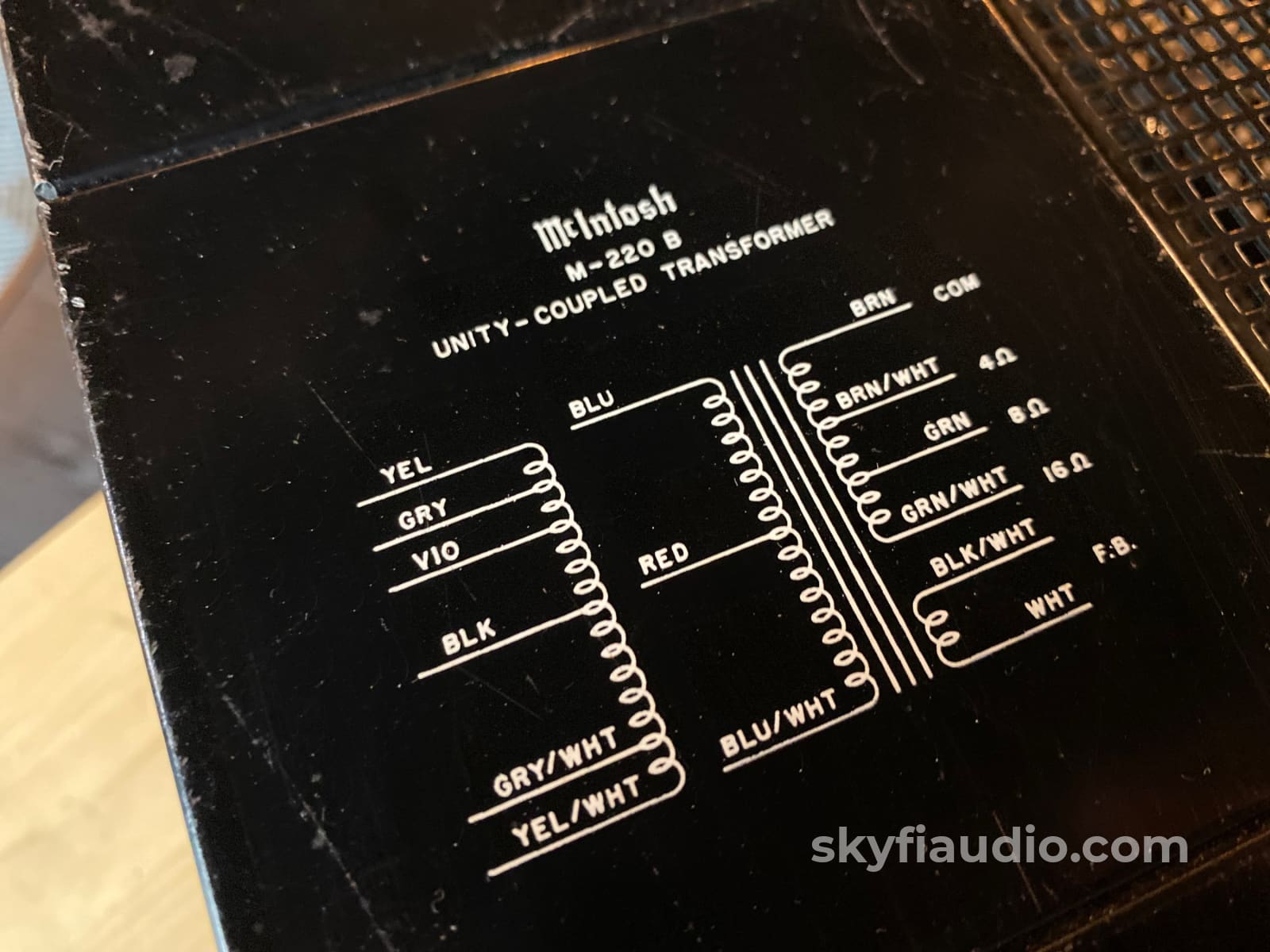 Mcintosh Mc225 Vintage Tube Amplifier - Fully Restored