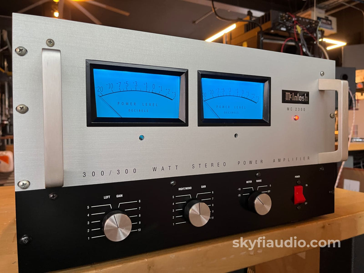Mcintosh Mc2300 Amplifier - Restored And Upgraded Grateful Dead ’Wall Of Sound’