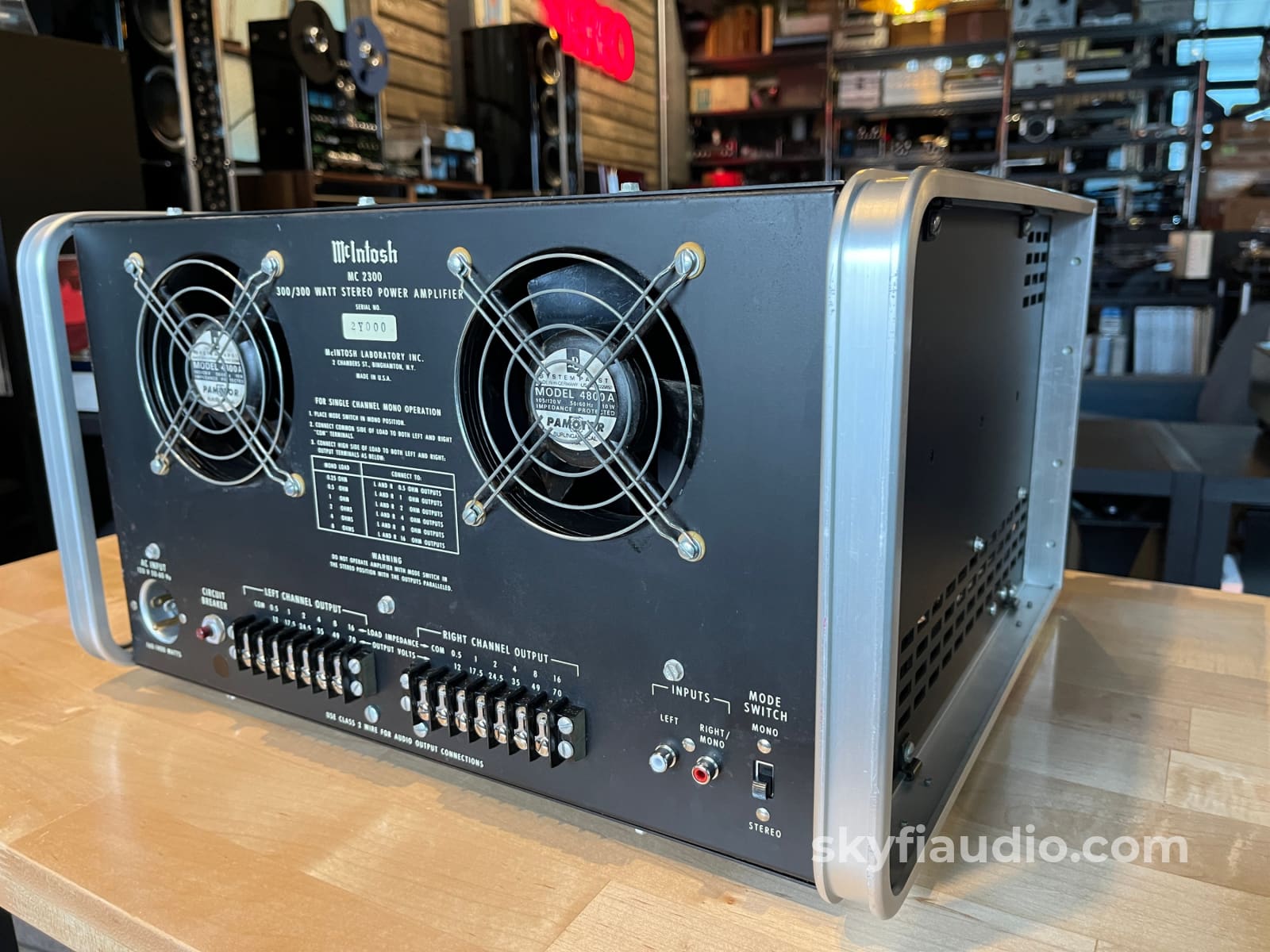 McIntosh MC2300 Solid State Amplifier - Serviced - ’Grateful Dead Wall of Sound’ Amplifier