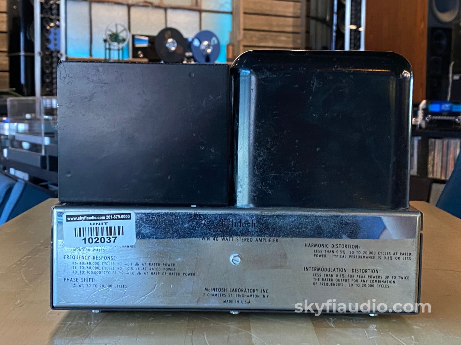 Mcintosh Mc240 Vintage Tube Amp - Skyfi Restored W/ Premium Tubes Amplifier