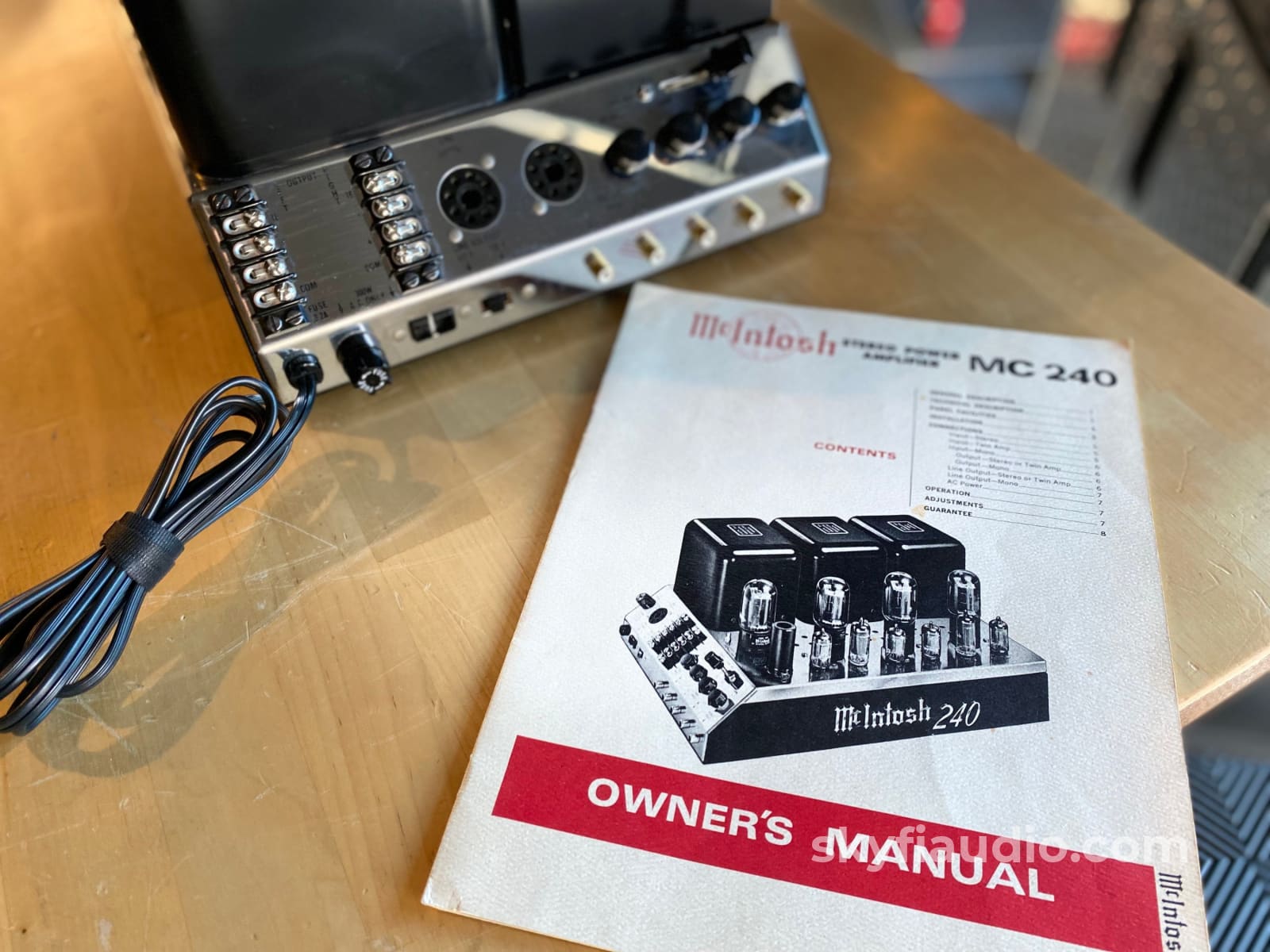 Mcintosh Mc240 Vintage Tube Amplifier - Fully Restored