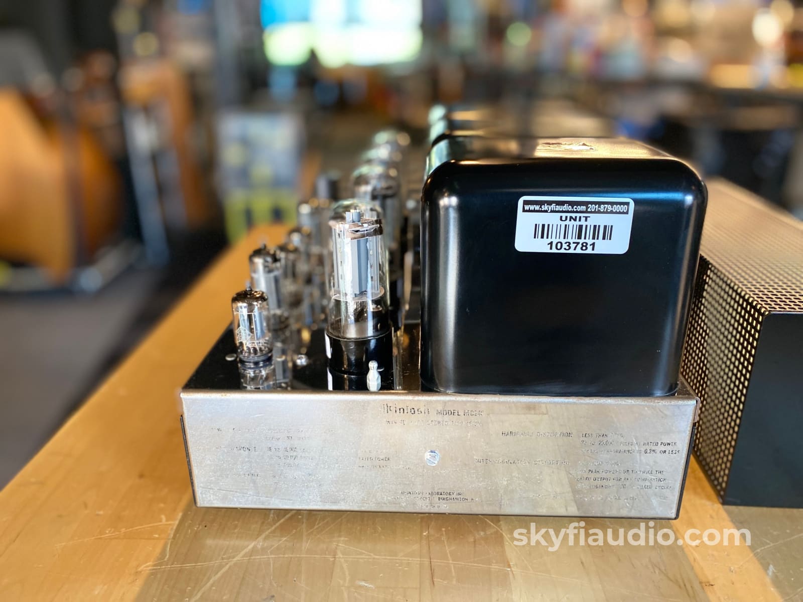 Mcintosh Mc240 Vintage Tube Amplifier - Fully Restored