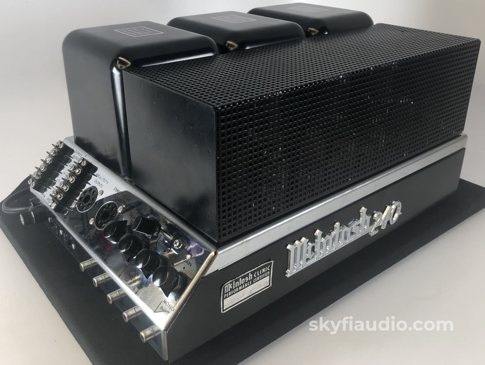 Mcintosh Mc240 Vintage Tube Amplifier - Restored And Sounding Amazing