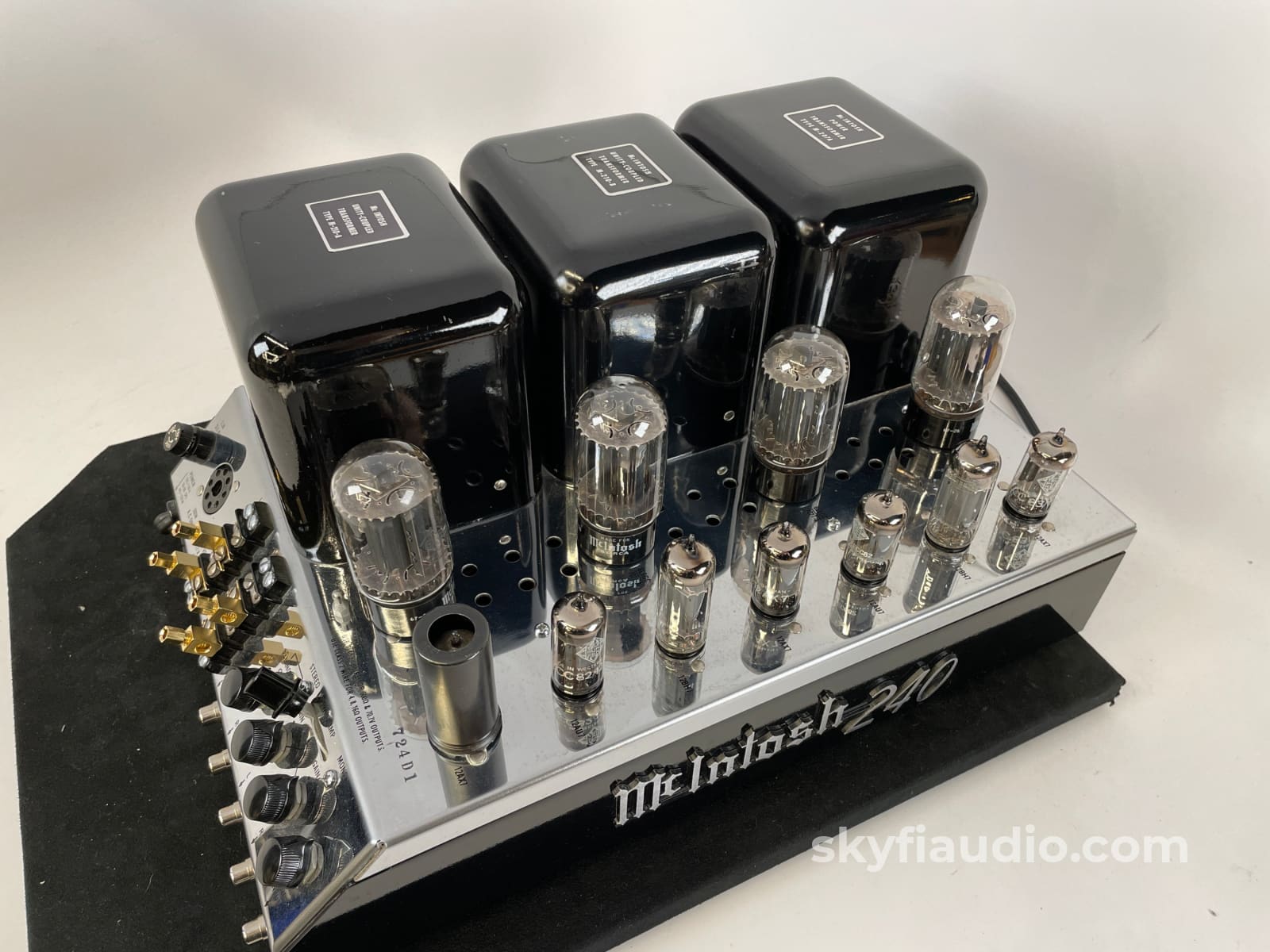Mcintosh Mc240 Vintage Tube Amplifier With Telefunken Tubes