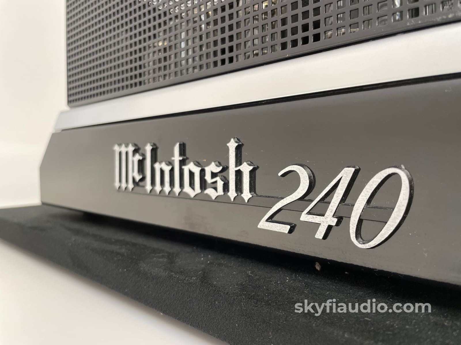 Mcintosh Mc240 Vintage Tube Amplifier With Telefunken Tubes