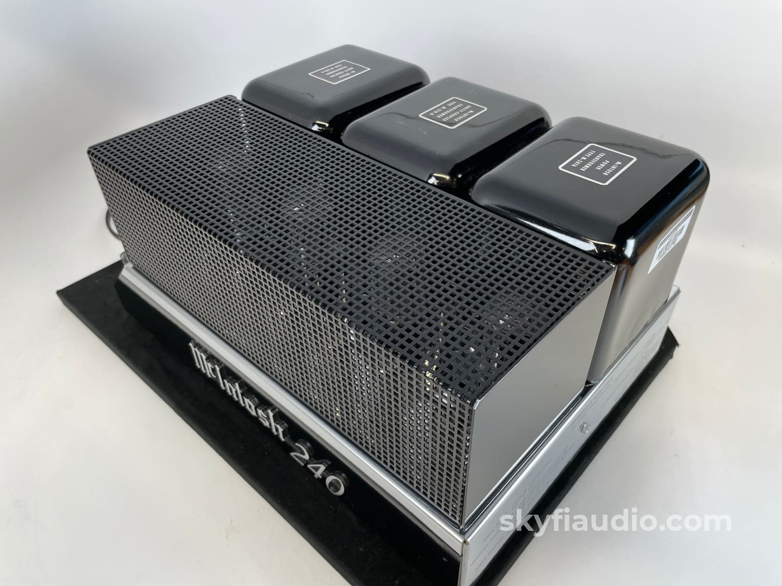 Mcintosh Mc240 Vintage Tube Amplifier With Telefunken Tubes