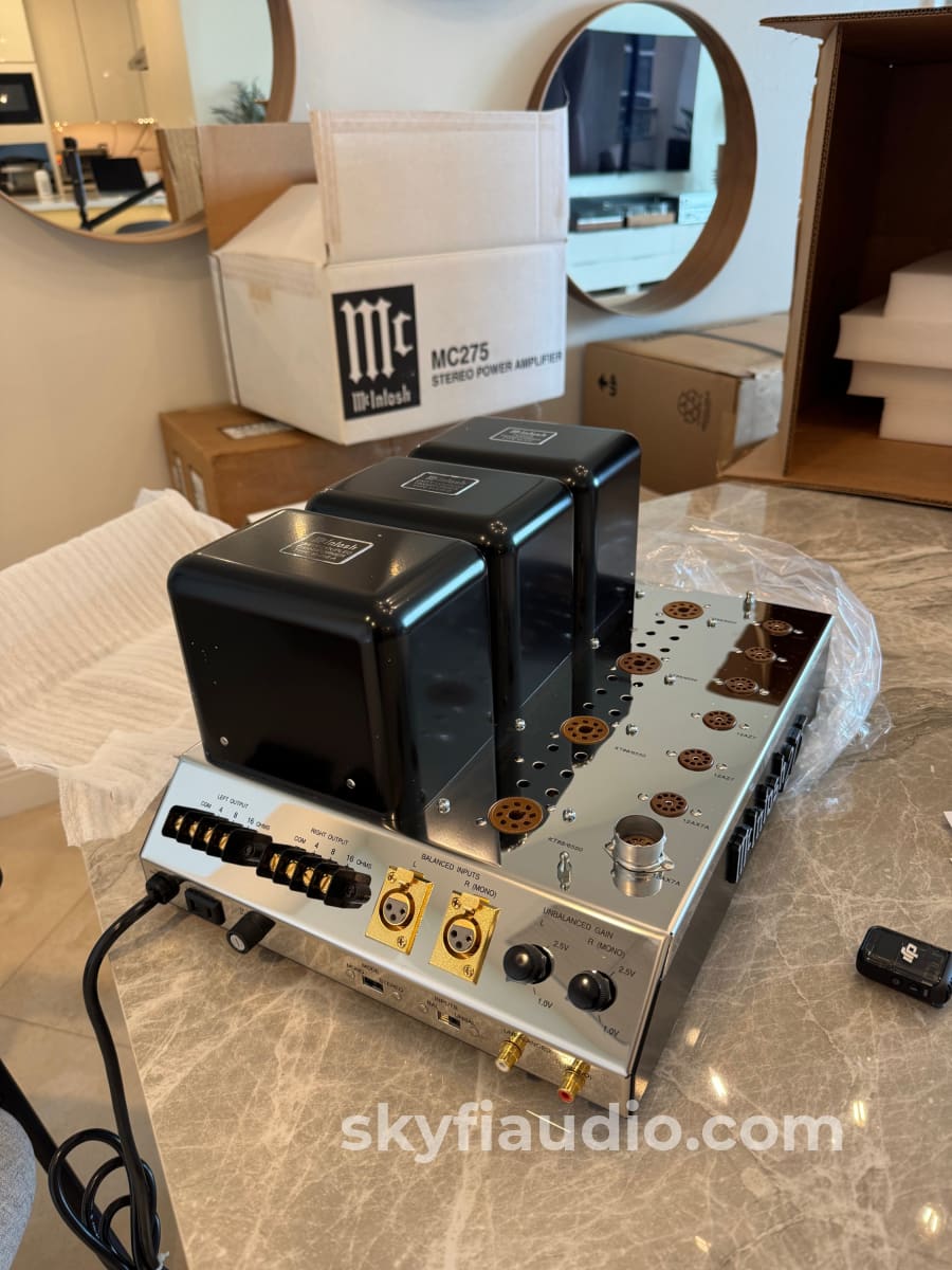 MAC M・A・C ルックインアボックス プレミア McIntosh MC275 Mk III Tube Amplifier - New Old Stock Collectors Dream