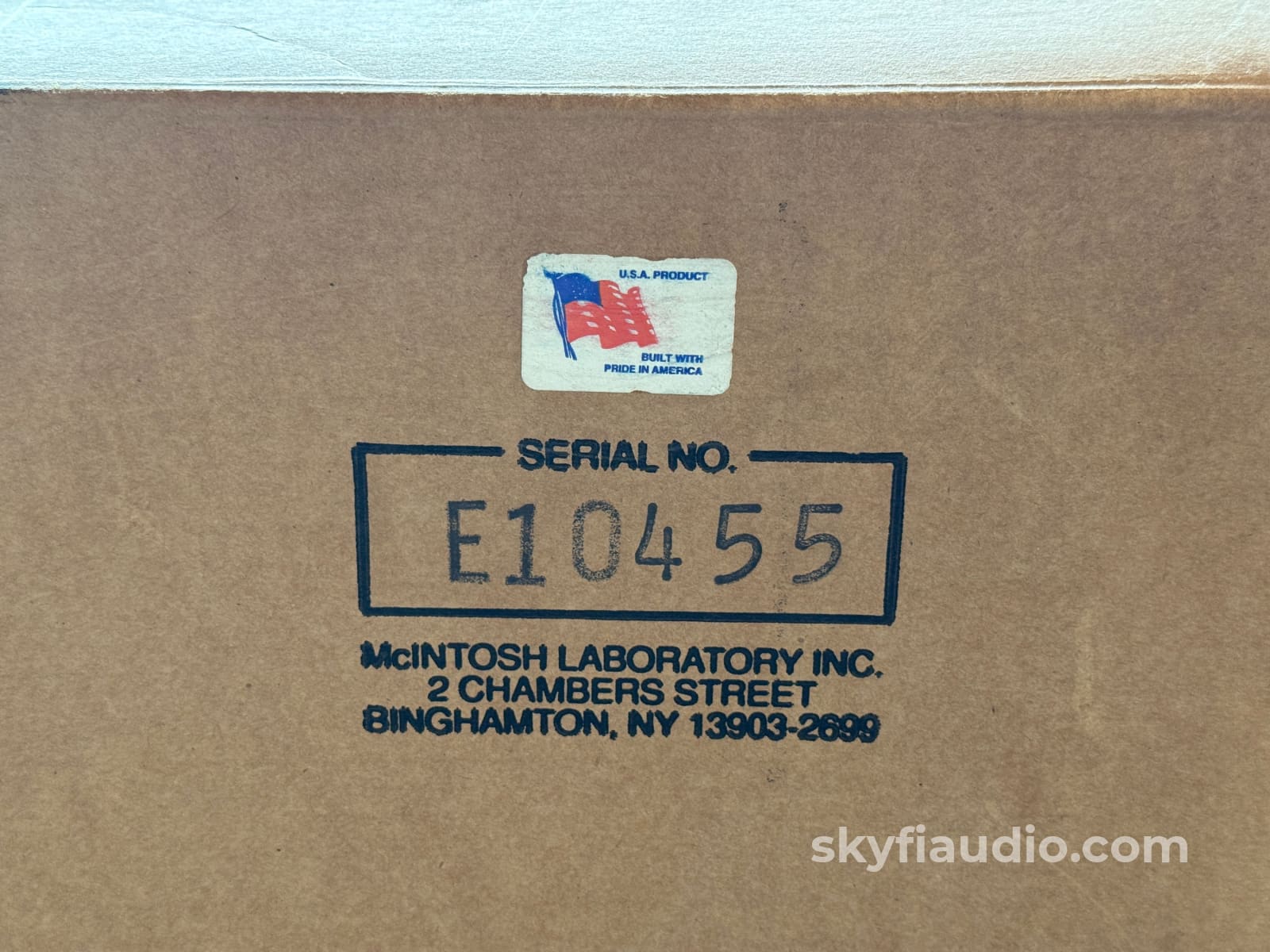 McIntosh MC-275 MKIII Tube Amplifier - New Old Stock Amplifier