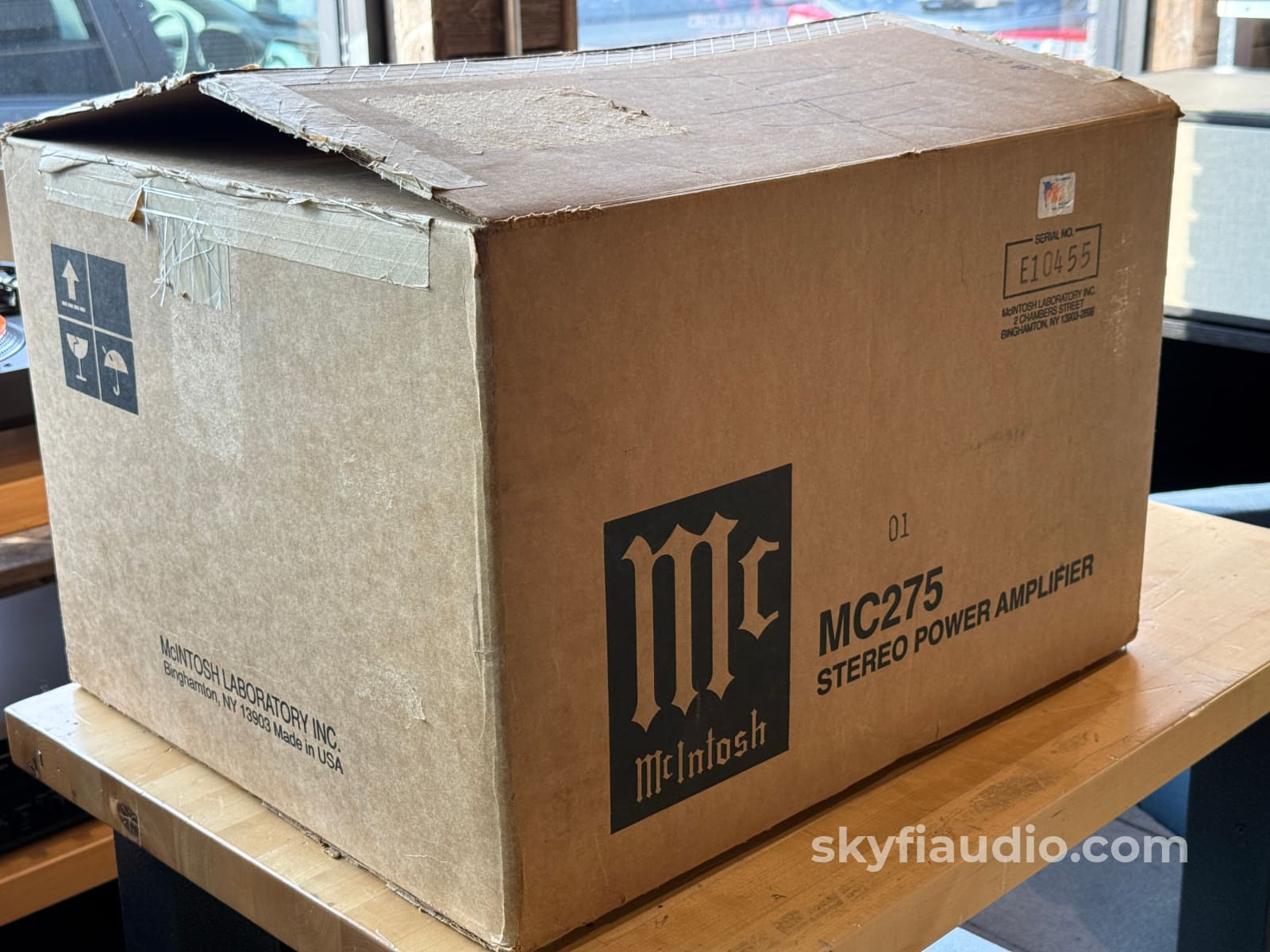 McIntosh MC-275 MKIII Tube Amplifier - New Old Stock Amplifier