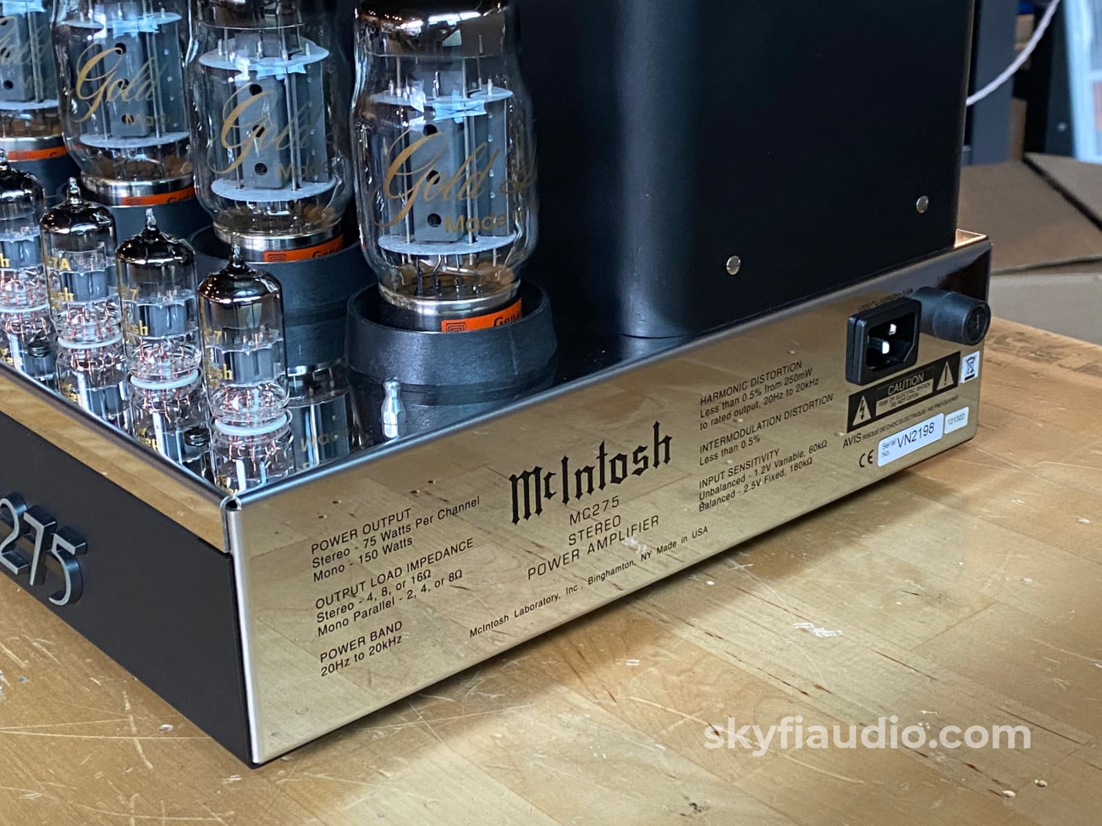 Mcintosh Mc275 Mk Iv (2004-2006) Tube Amplifier - Complete