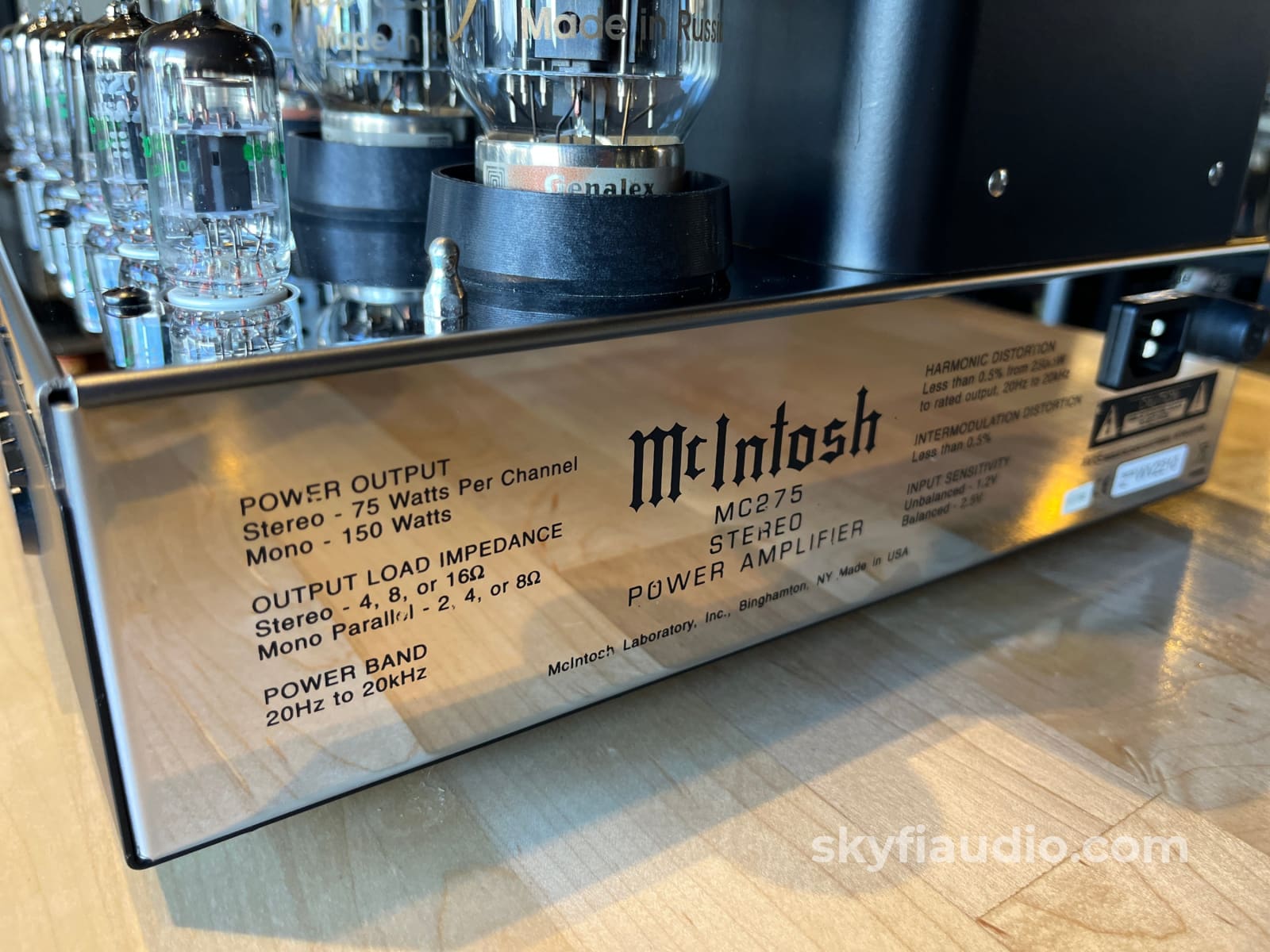 McIntosh MC275 MK V Tube Amplifier Amplifier
