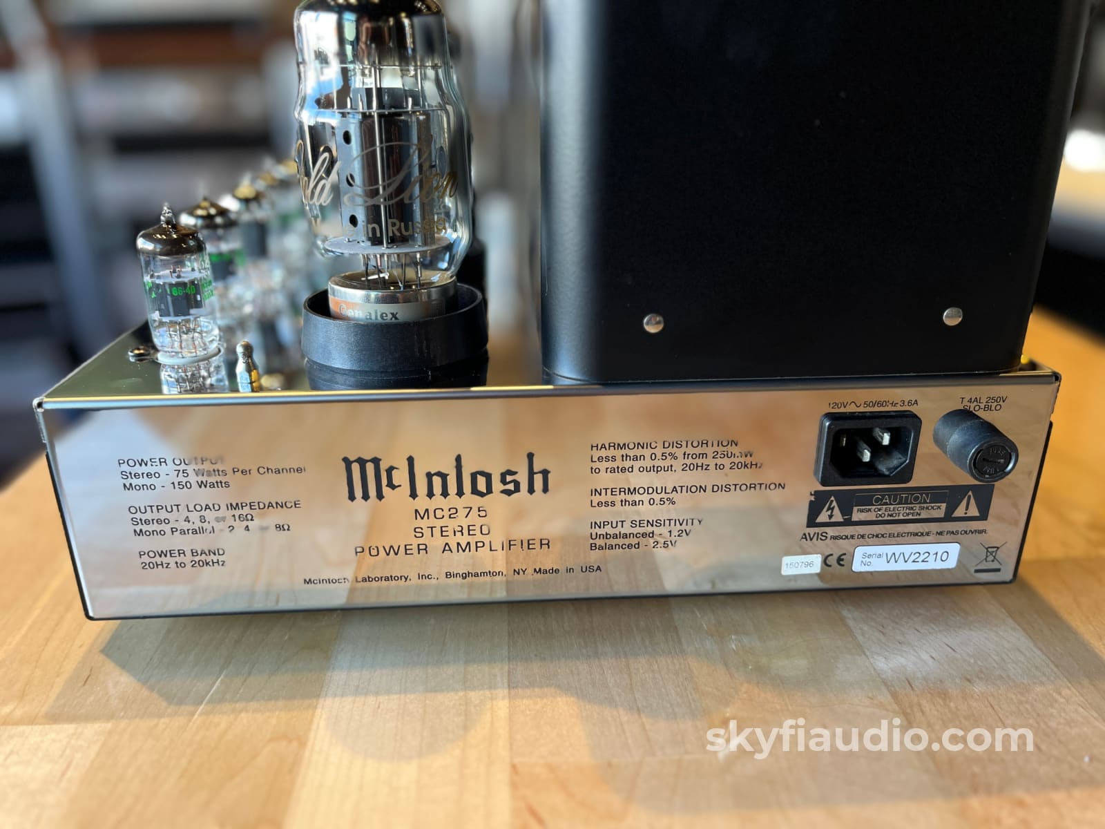 McIntosh MC275 MK V Tube Amplifier Amplifier