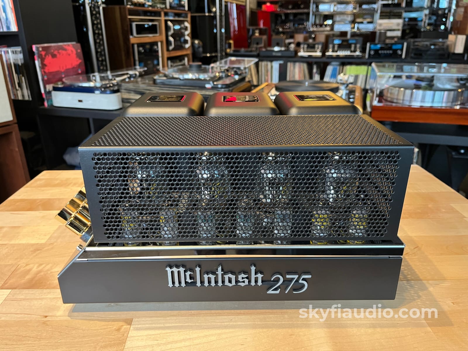 McIntosh MC275 Tube Amplifier - W/ Gold Lion KT88 Outputs and Vintage IEC & GE Driver Tubes - Pre-Loved Amplifier