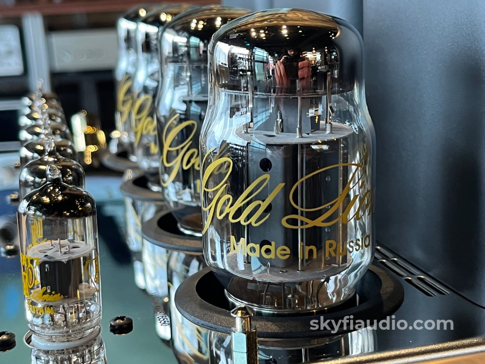 McIntosh MC275 Tube Amplifier - W/ Gold Lion KT88 Outputs and Vintage IEC & GE Driver Tubes - Pre-Loved Amplifier