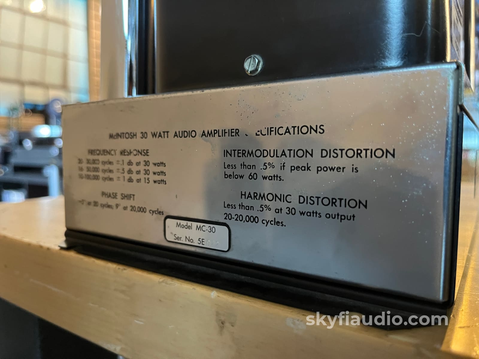 Mcintosh Mc30 Monoblock Amplifier Pair - Electronically Restored By Skyfi