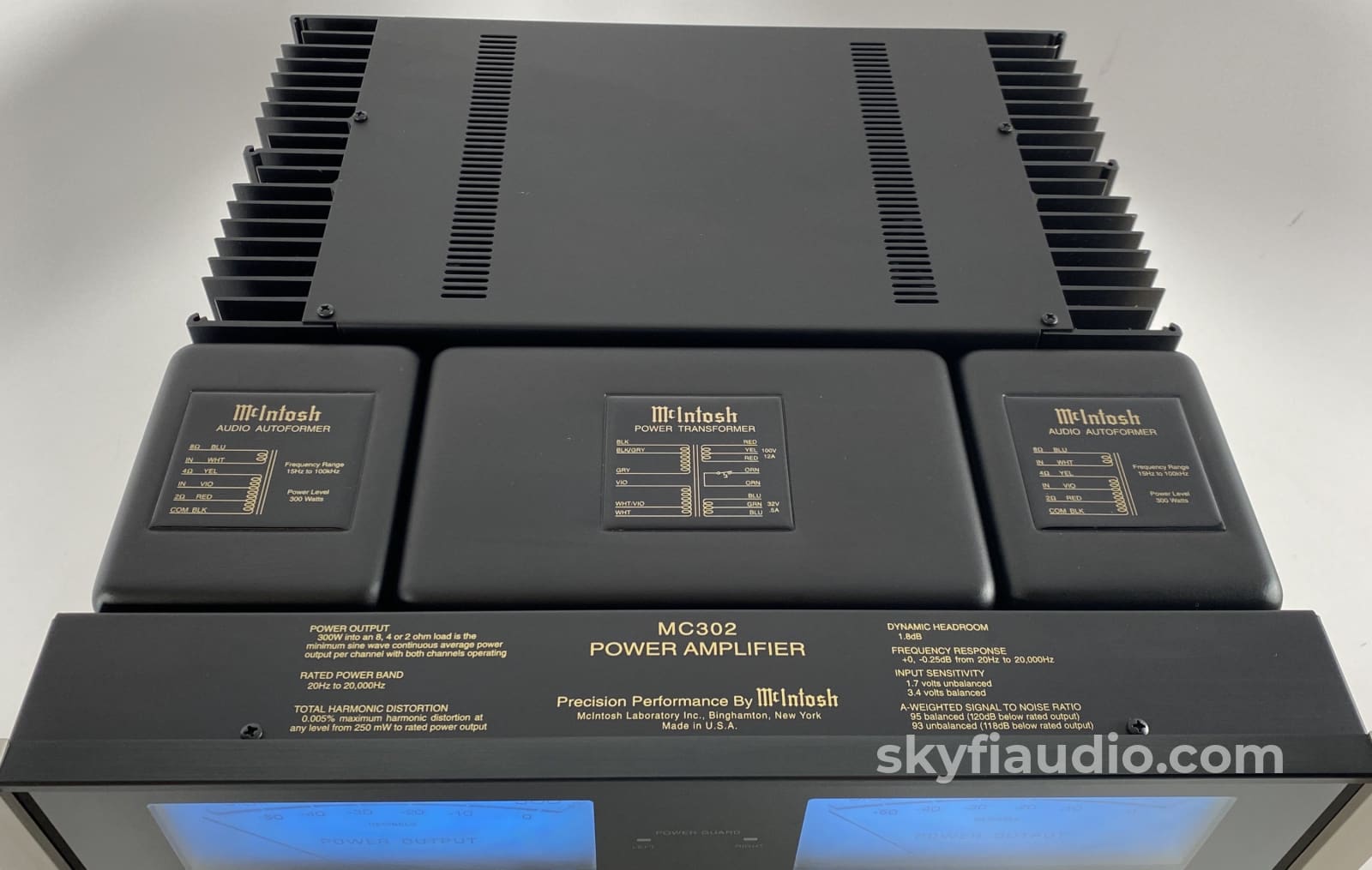 Mcintosh Mc302 Solid State Amplifier - Wow