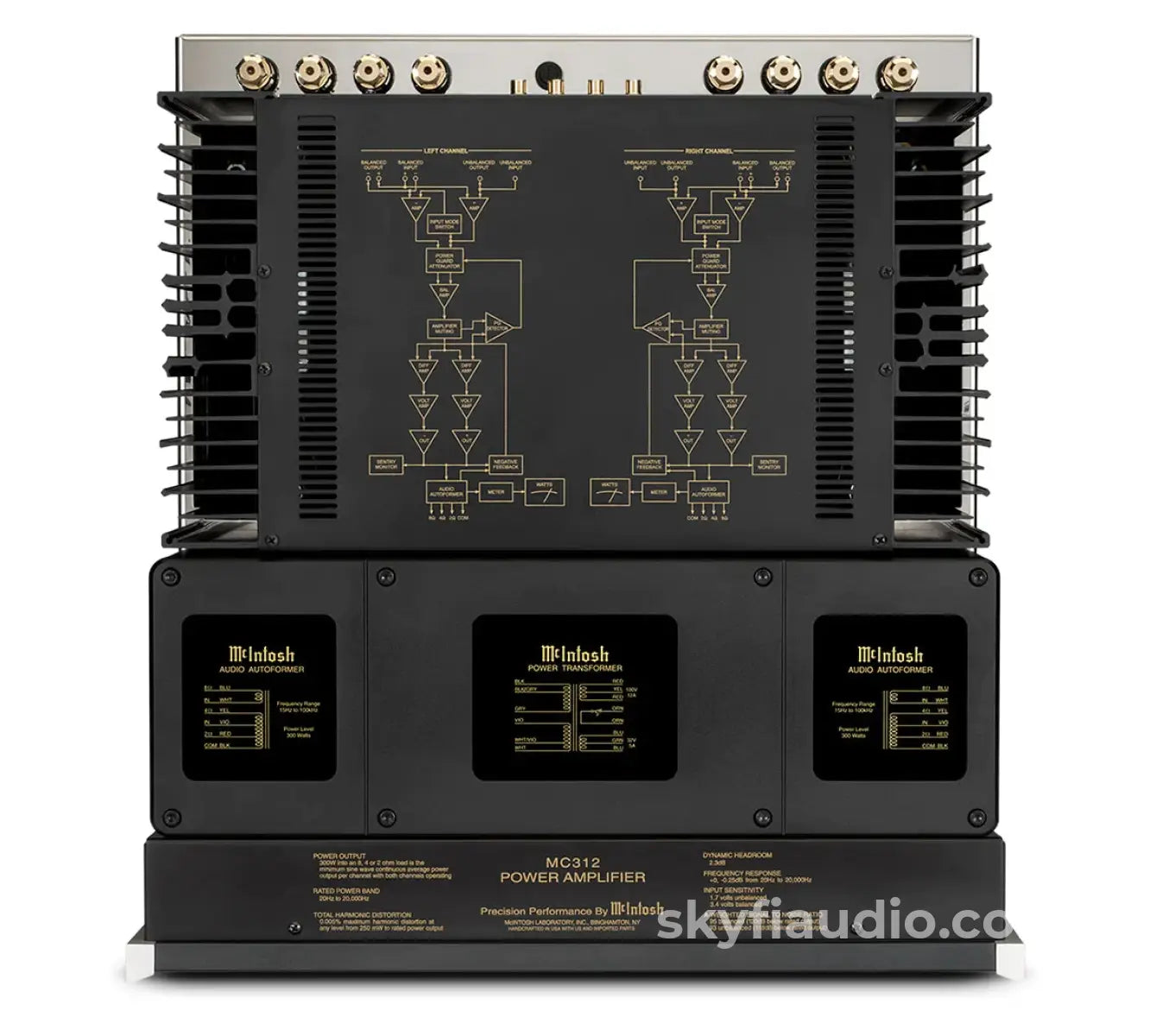 Mcintosh Mc312 Solid State Amplifier - New