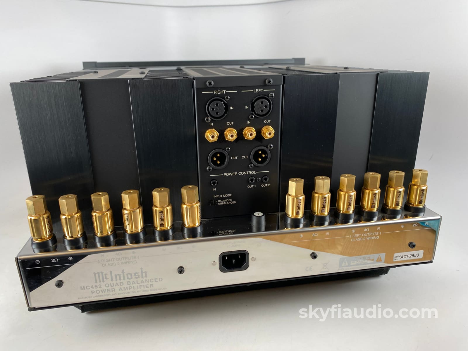 Mcintosh Mc452 Quad Balanced Power Amplifier 450W!