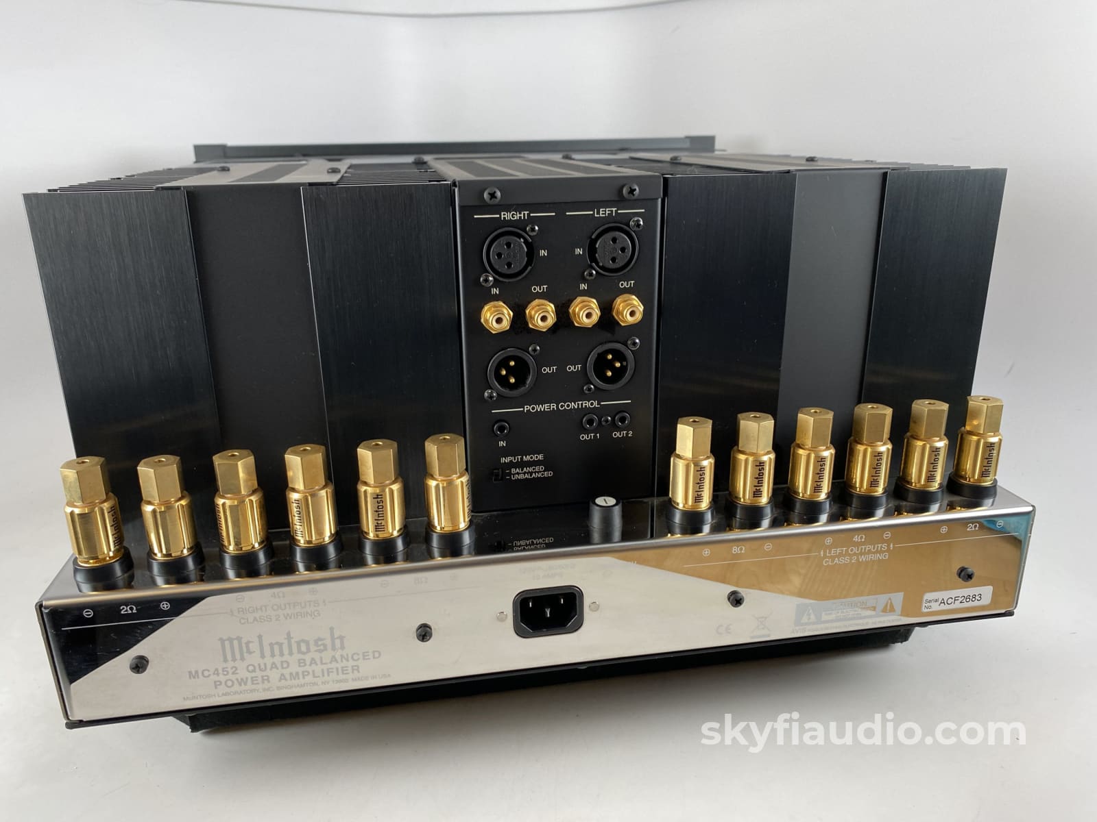 Mcintosh Mc452 Quad Balanced Power Amplifier 450W!