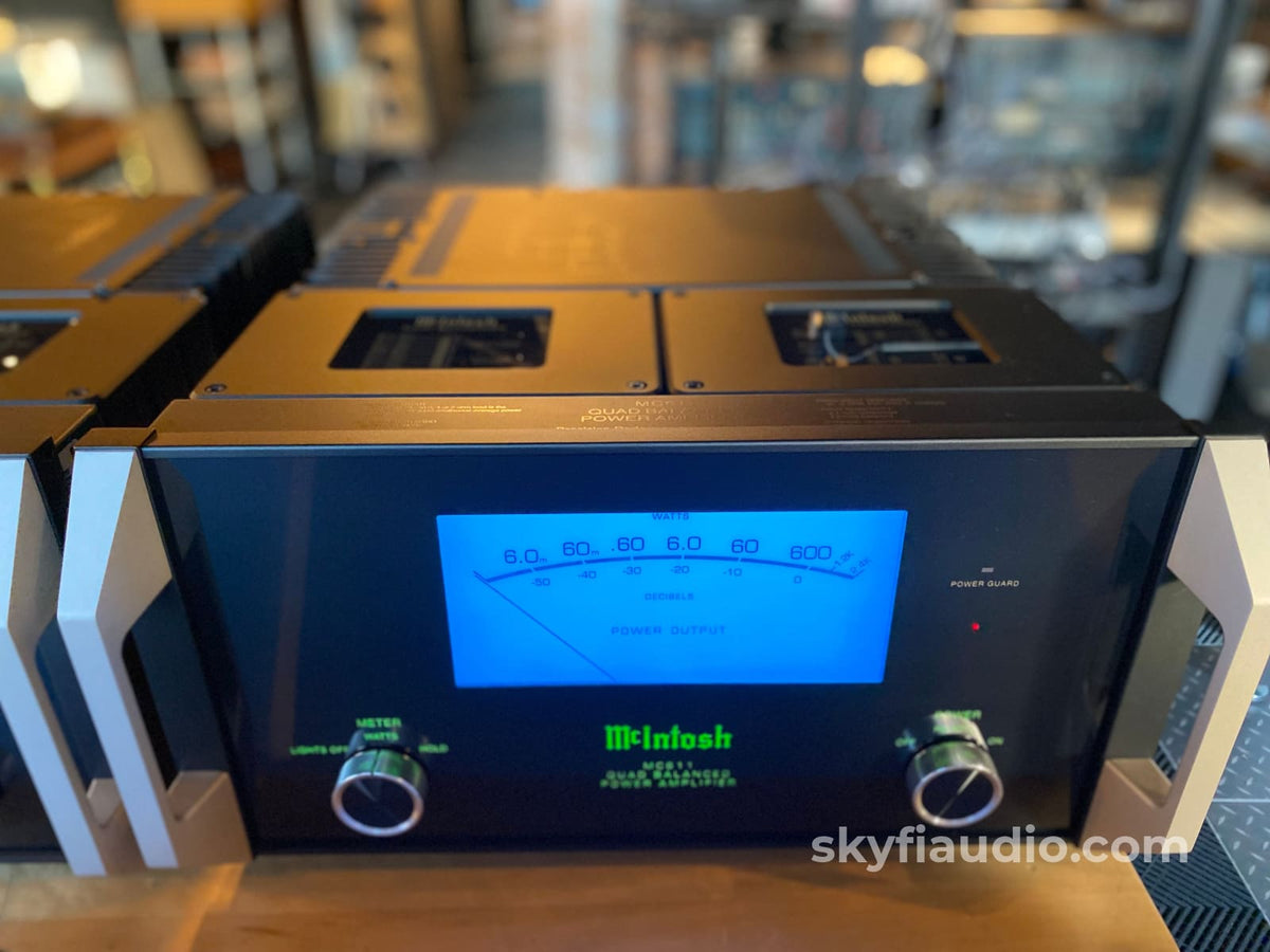 Mcintosh Mc-611 Quad Balanced Monoblock Amplifiers Lnib - In Store Only Amplifier