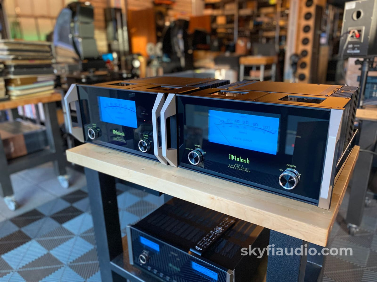 Mcintosh Mc-611 Quad Balanced Monoblock Amplifiers Lnib - In Store Only Amplifier