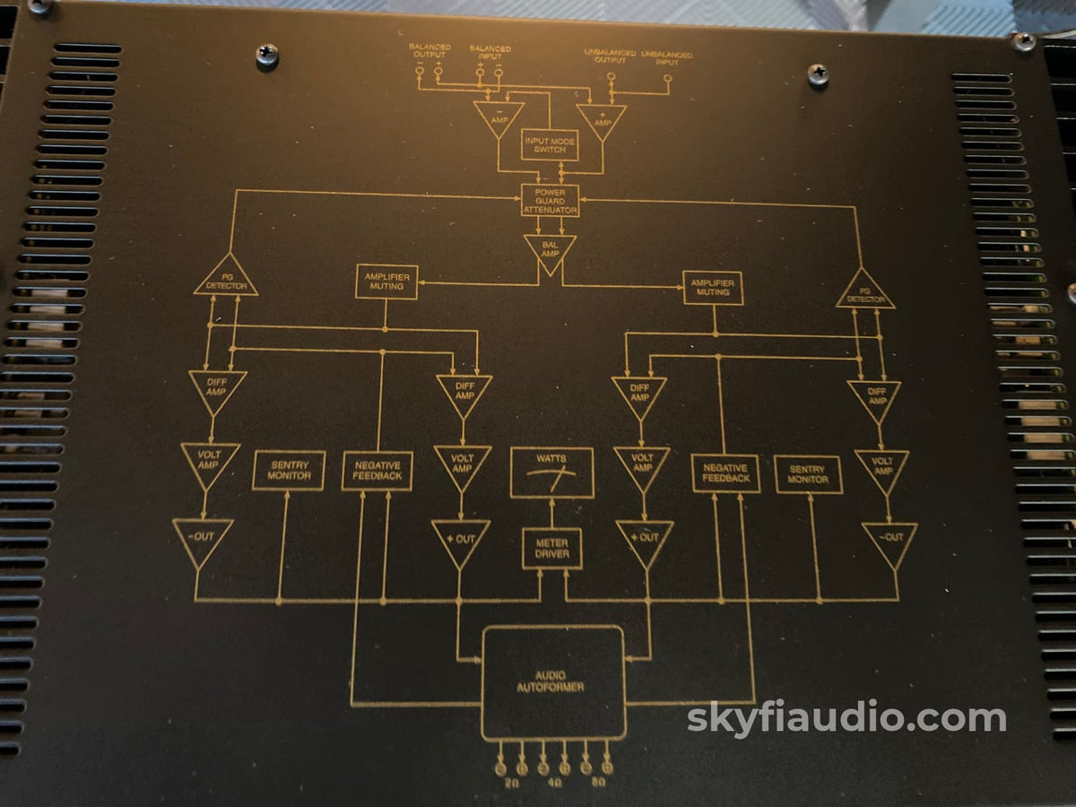 Mcintosh Mc-611 Quad Balanced Monoblock Amplifiers Lnib - In Store Only Amplifier