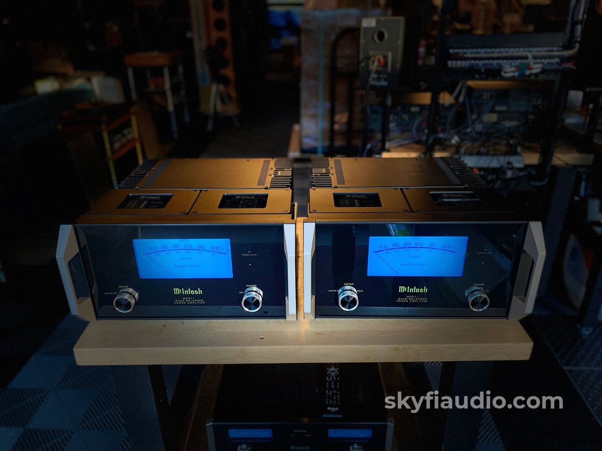 Mcintosh Mc-611 Quad Balanced Monoblock Amplifiers Lnib - In Store Only Amplifier