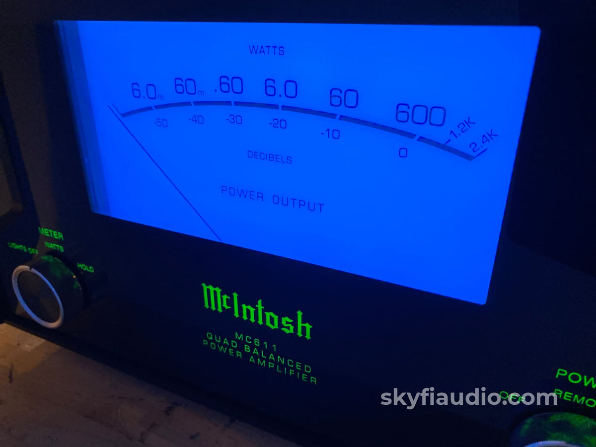 Mcintosh Mc-611 Quad Balanced Monoblock Amplifiers Lnib - In Store Only Amplifier