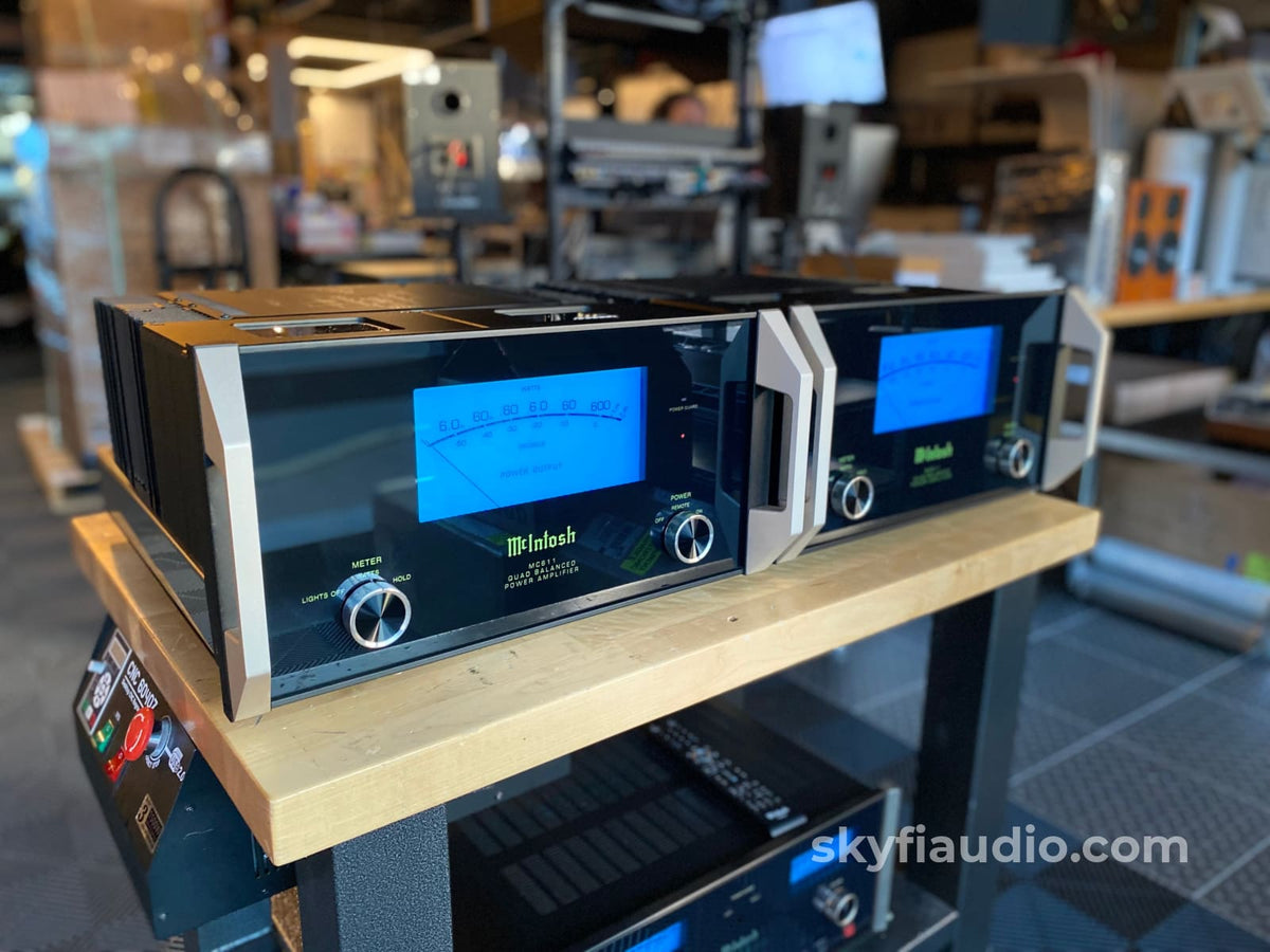 Mcintosh Mc-611 Quad Balanced Monoblock Amplifiers Lnib - In Store Only Amplifier