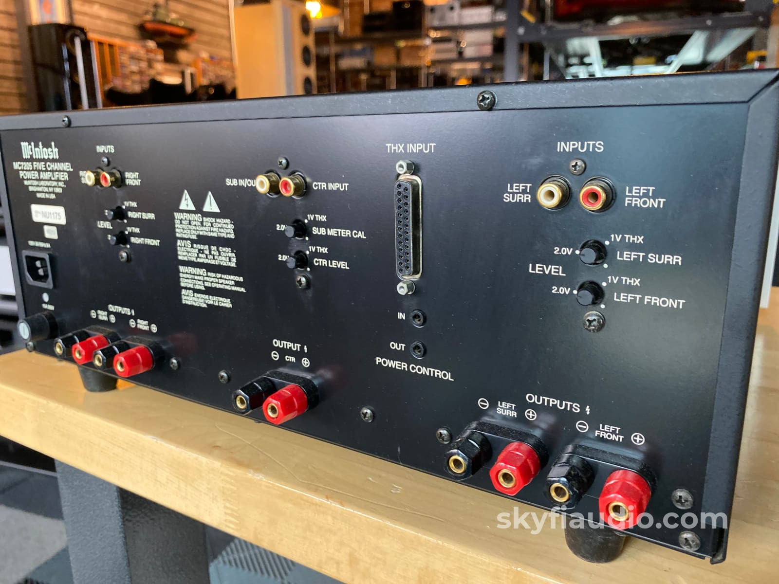 Mcintosh Mc7205 5-Channel Home Theater Amplifier