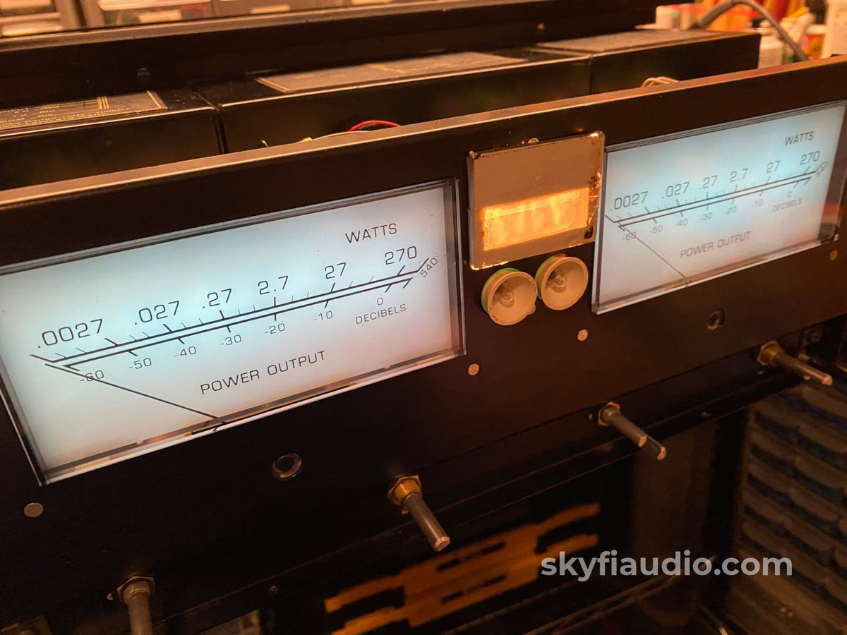 Mcintosh Mc7270 Blue Monster Amplifier Electronically Restored 270W X 2
