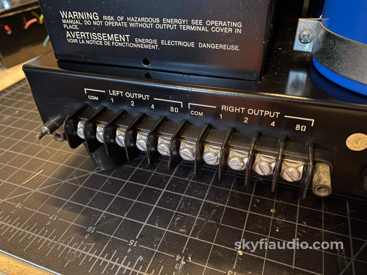 Mcintosh Mc7270 Blue Monster Amplifier Electronically Restored 270W X 2
