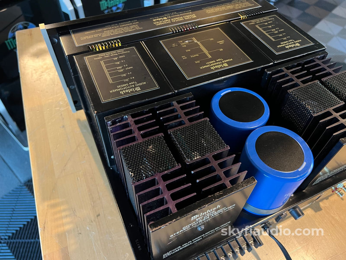 Mcintosh Mc7270 Blue Monster Amplifier Electronically Restored 270W X 2
