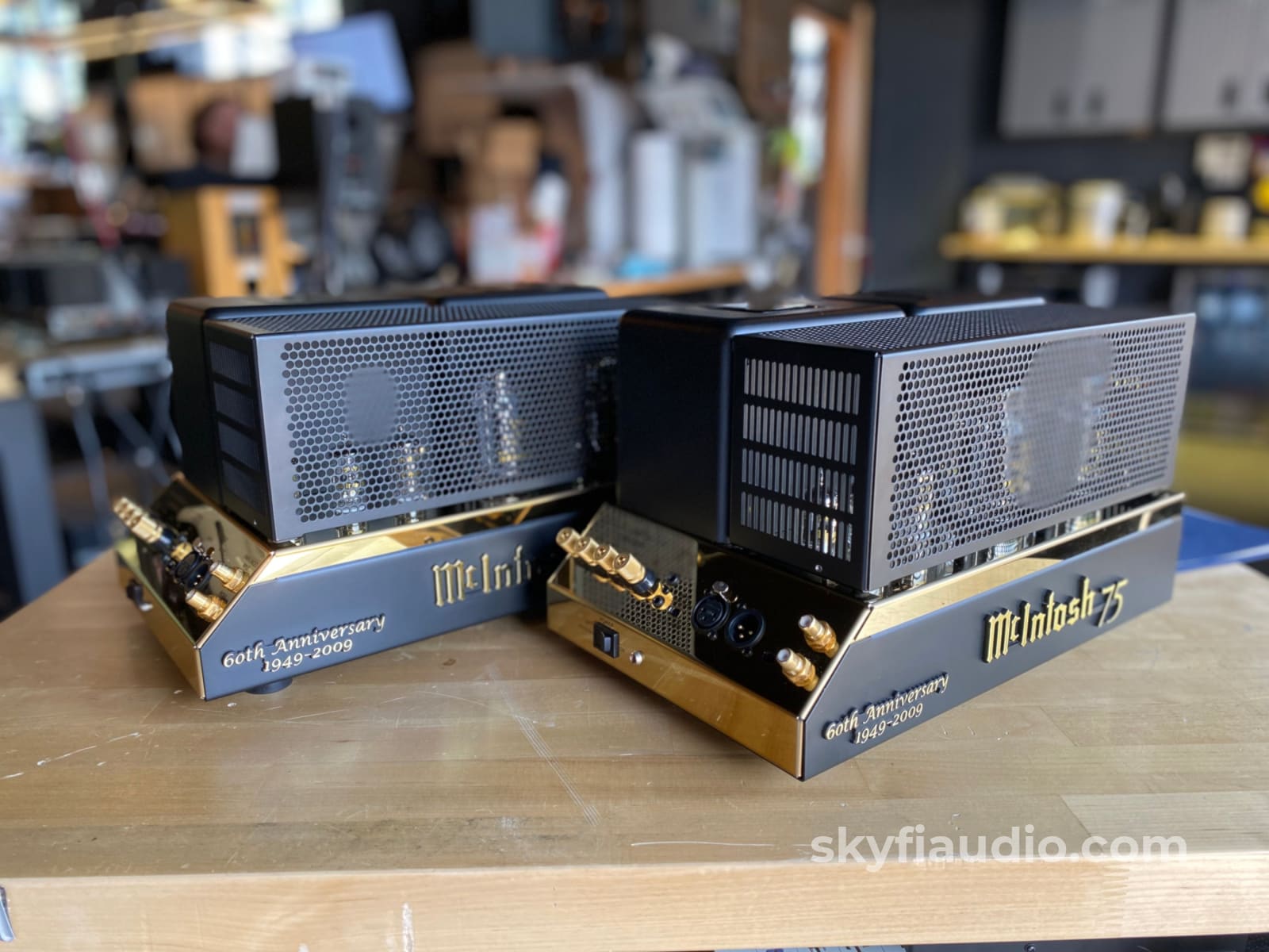 Mcintosh Mc75 Anniversary Edition Tube Monoblocks - Super Collectible! Amplifier