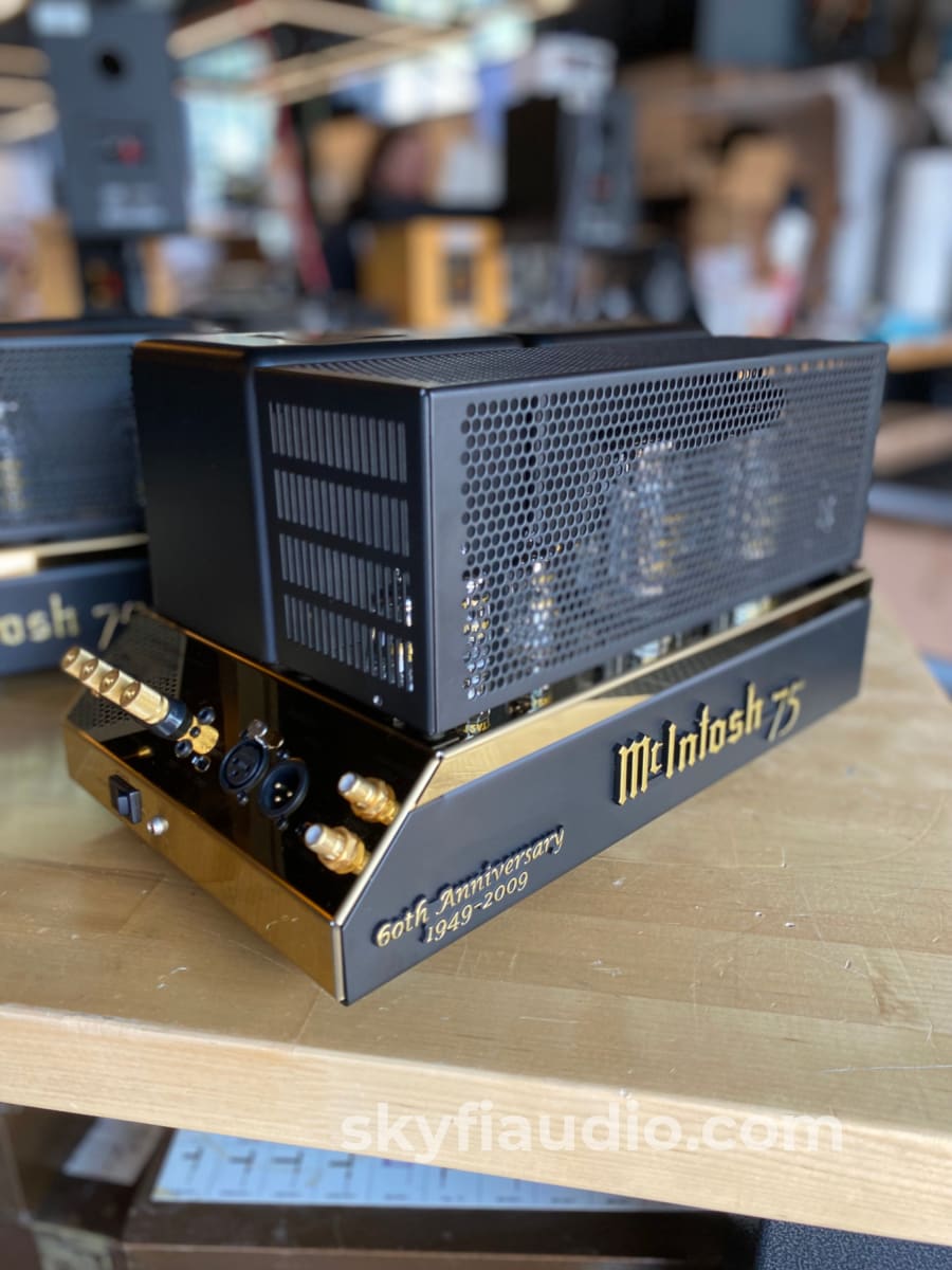 Mcintosh Mc75 Anniversary Edition Tube Monoblocks - Super Collectible! Amplifier