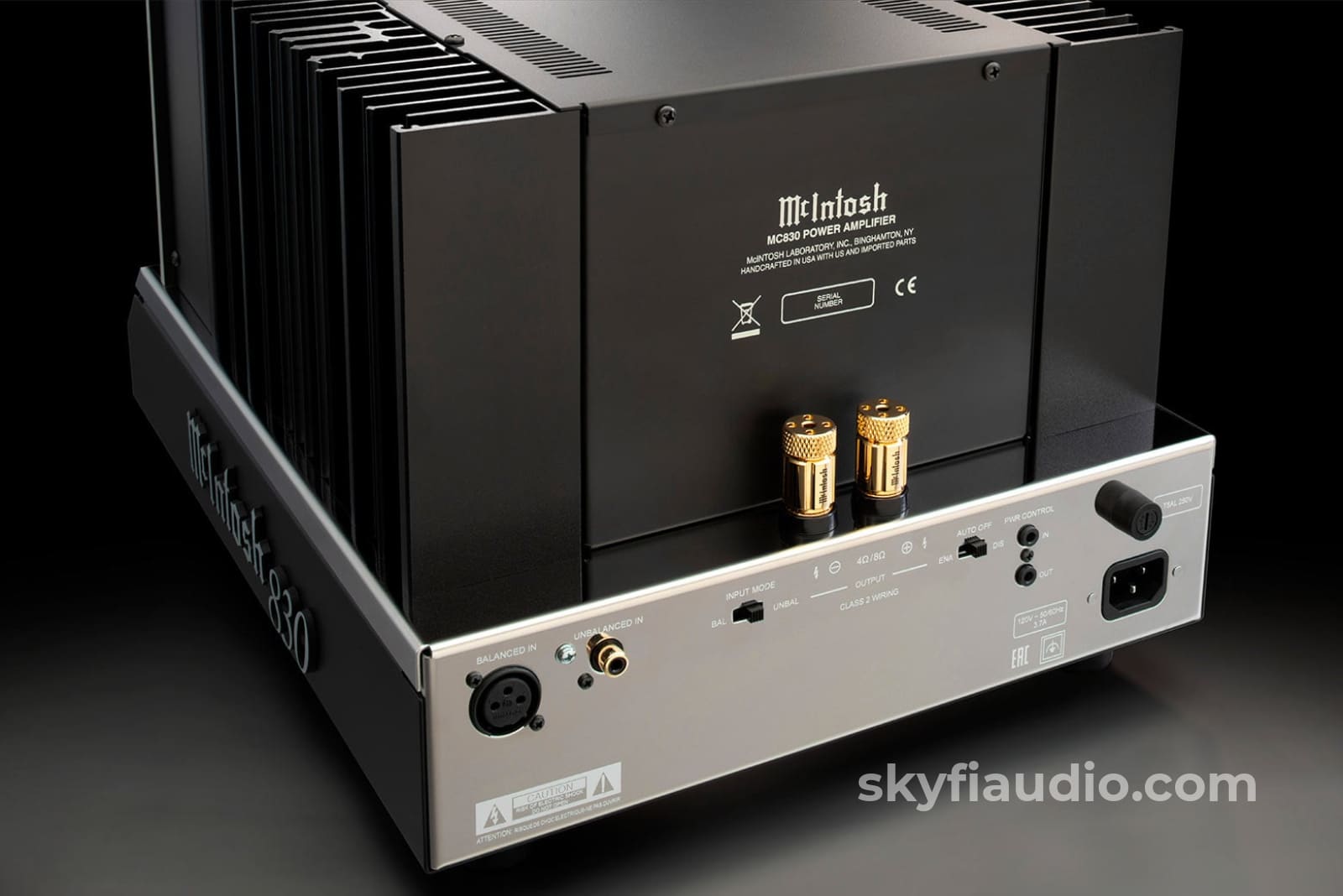 McIntosh MC830 1-Channel Power Amplifier - NEW Amplifier