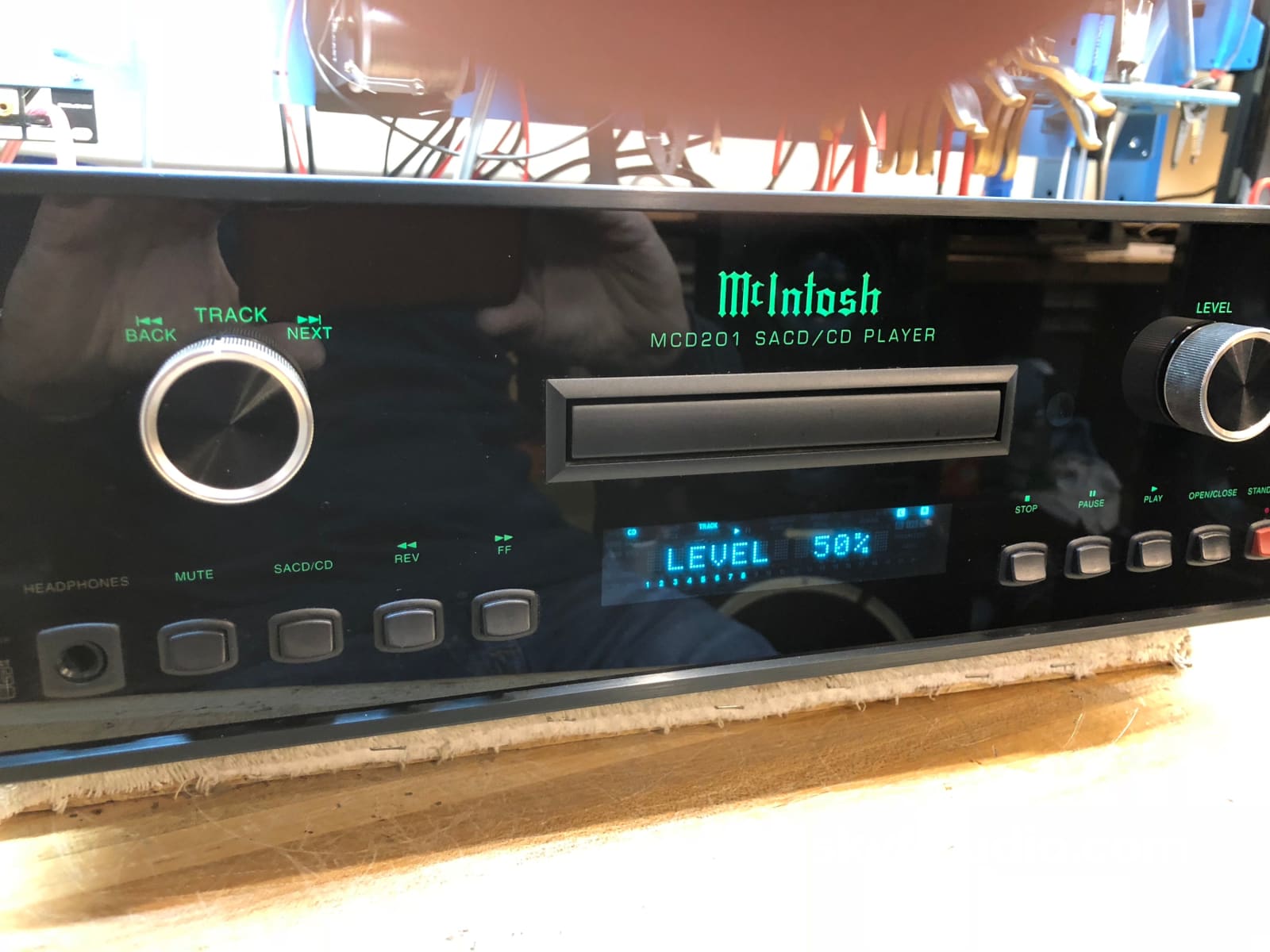 Mcintosh Mcd-201 Cd And Sacd Player + Digital