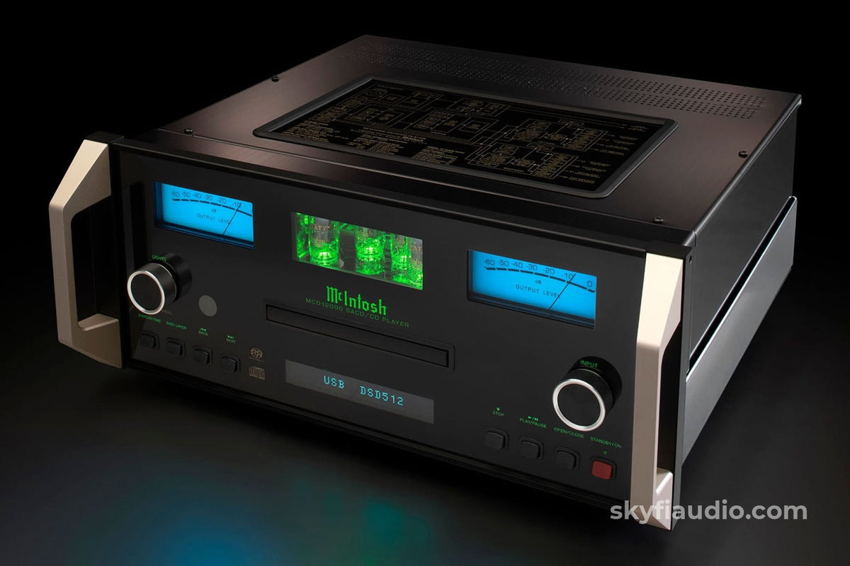 Mcintosh Mcd12000 Hybrid Drive Sacd/Cd Player And Reference Dac Cd + Digital